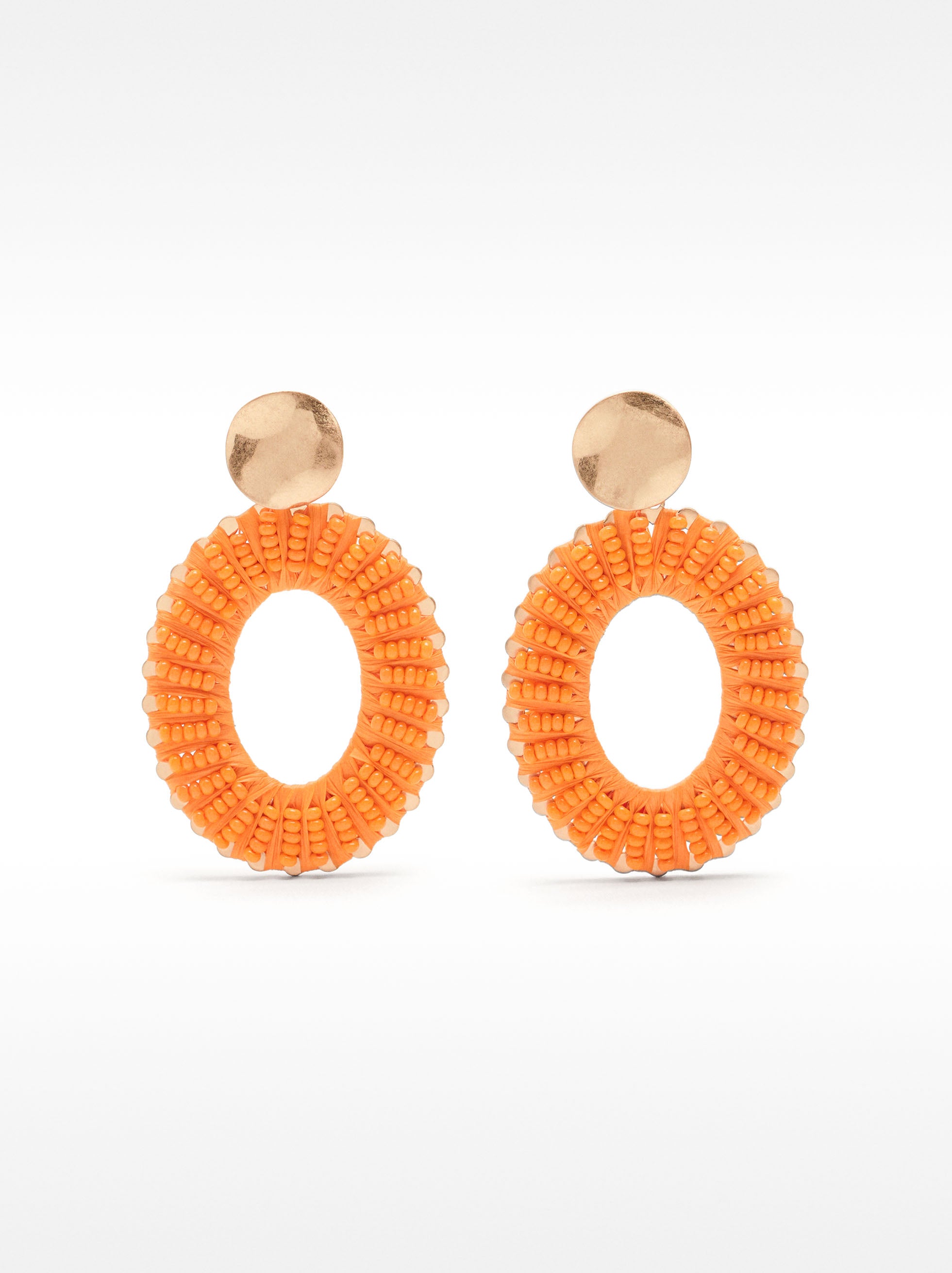 Aretes Maxi Con Cuentas