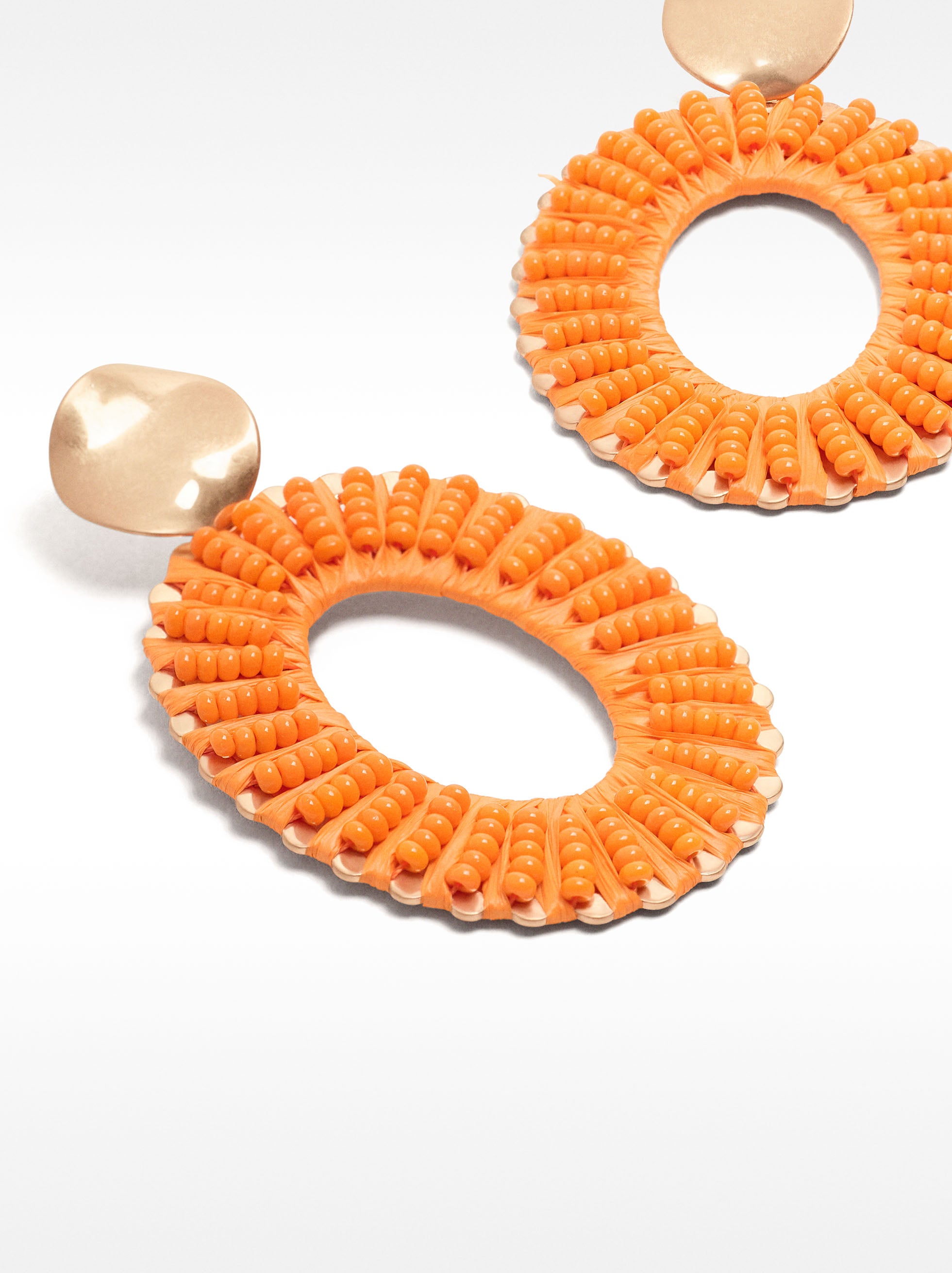 Aretes Maxi Con Cuentas