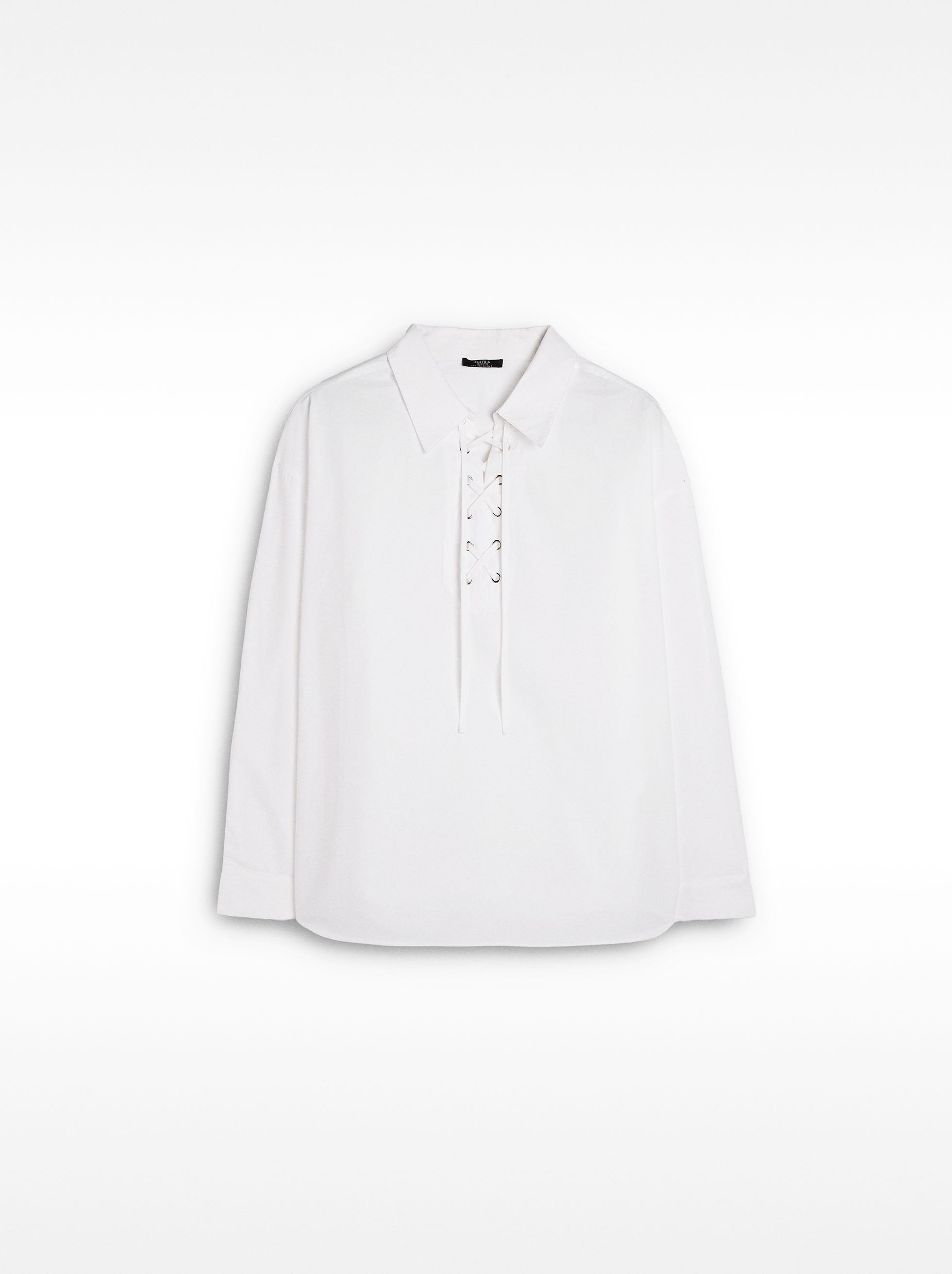 Camisa 100% Algodón Cordones