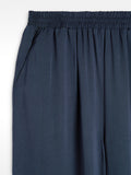 Pantalón Fluido Con Cintura Elástica