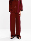 Pantalón Fluido Con Cintura Elástica