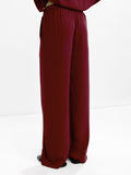 Pantalón Fluido Con Cintura Elástica
