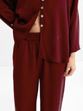Pantalón Fluido Con Cintura Elástica