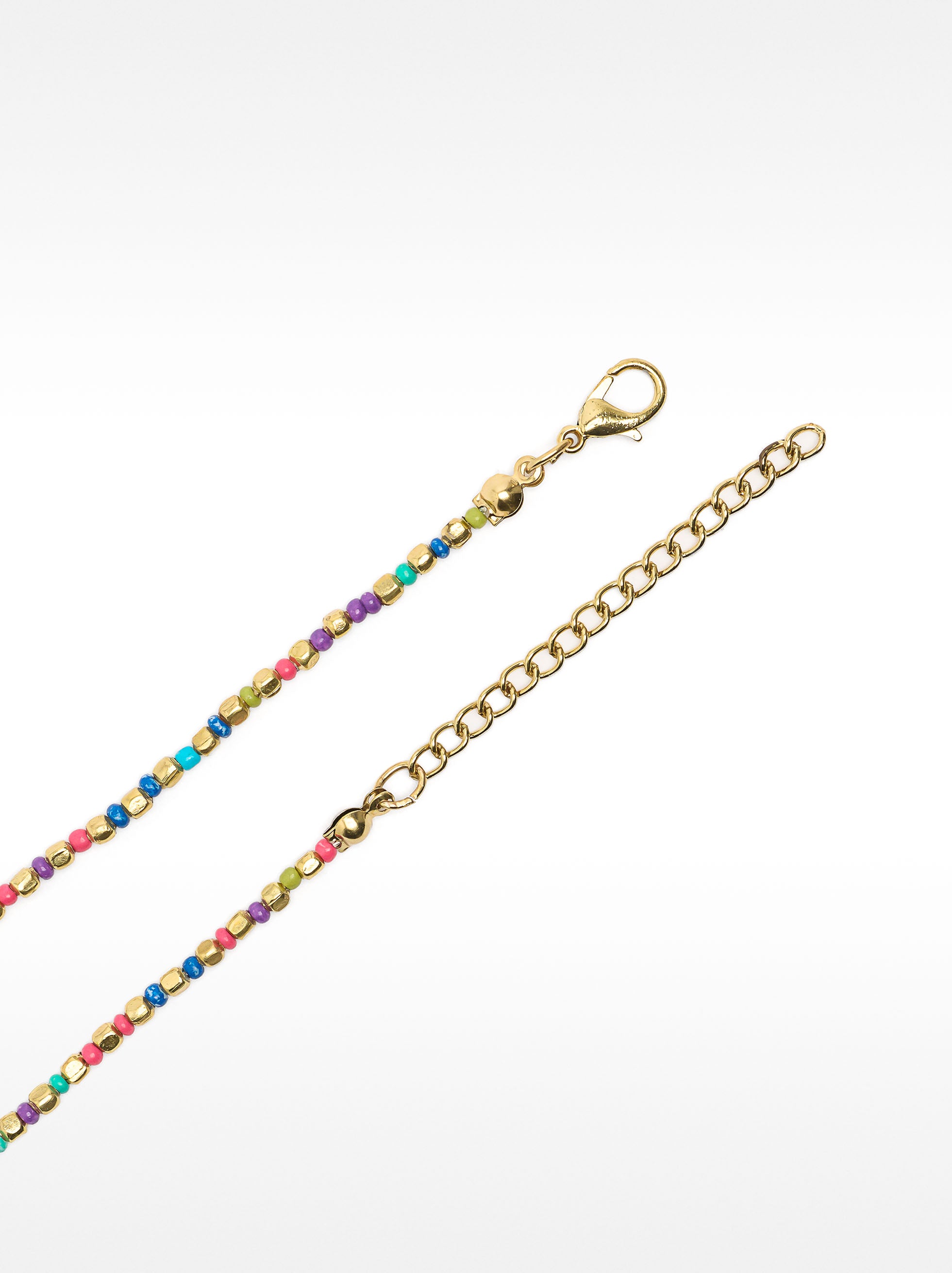 Pulsera De Abalorios Multicolor