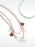 Set De Collares Con Borlas