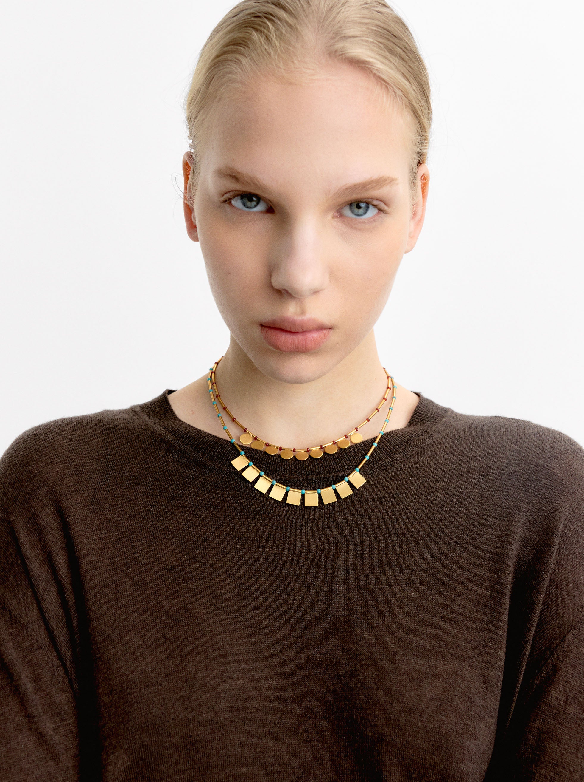 Set De Collares Con Cuentas