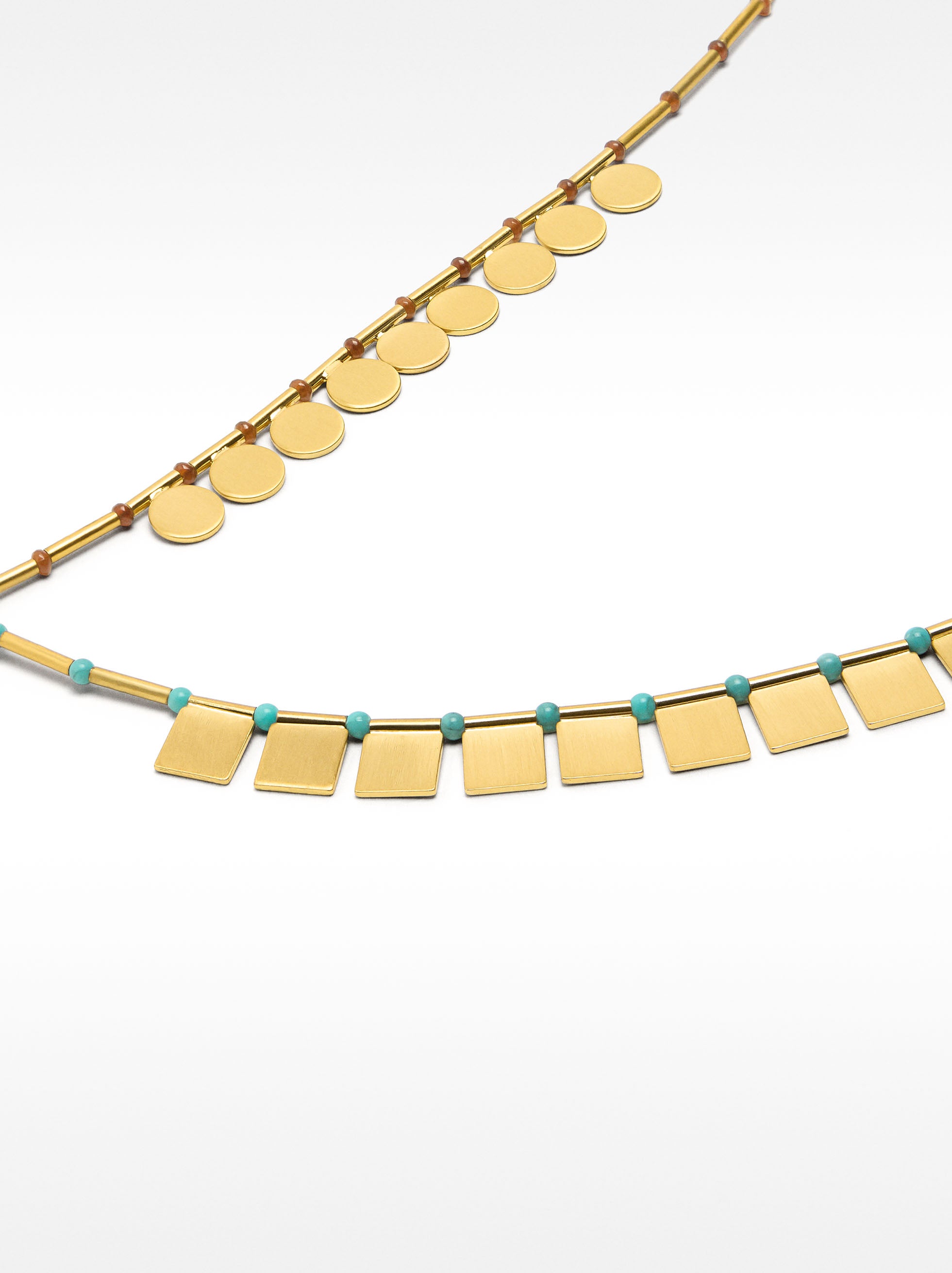 Set De Collares Con Cuentas