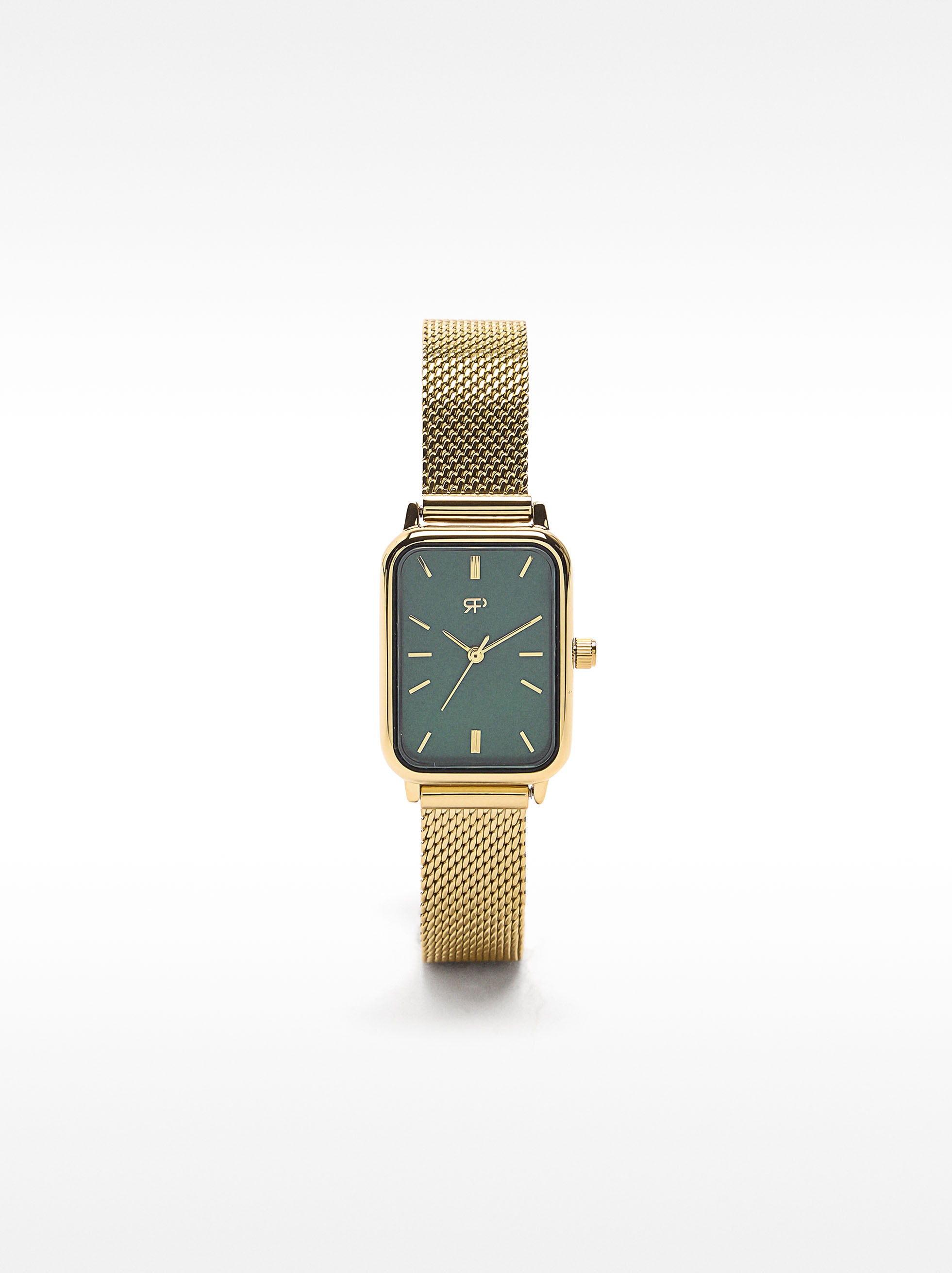 Reloj Pulsera De Malla Metálica De Acero