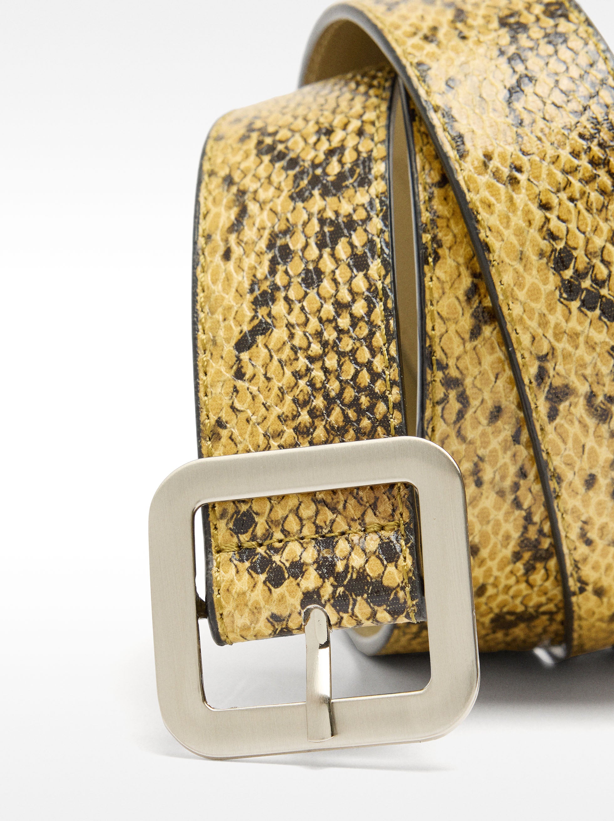 Cinturón Estampado Animal