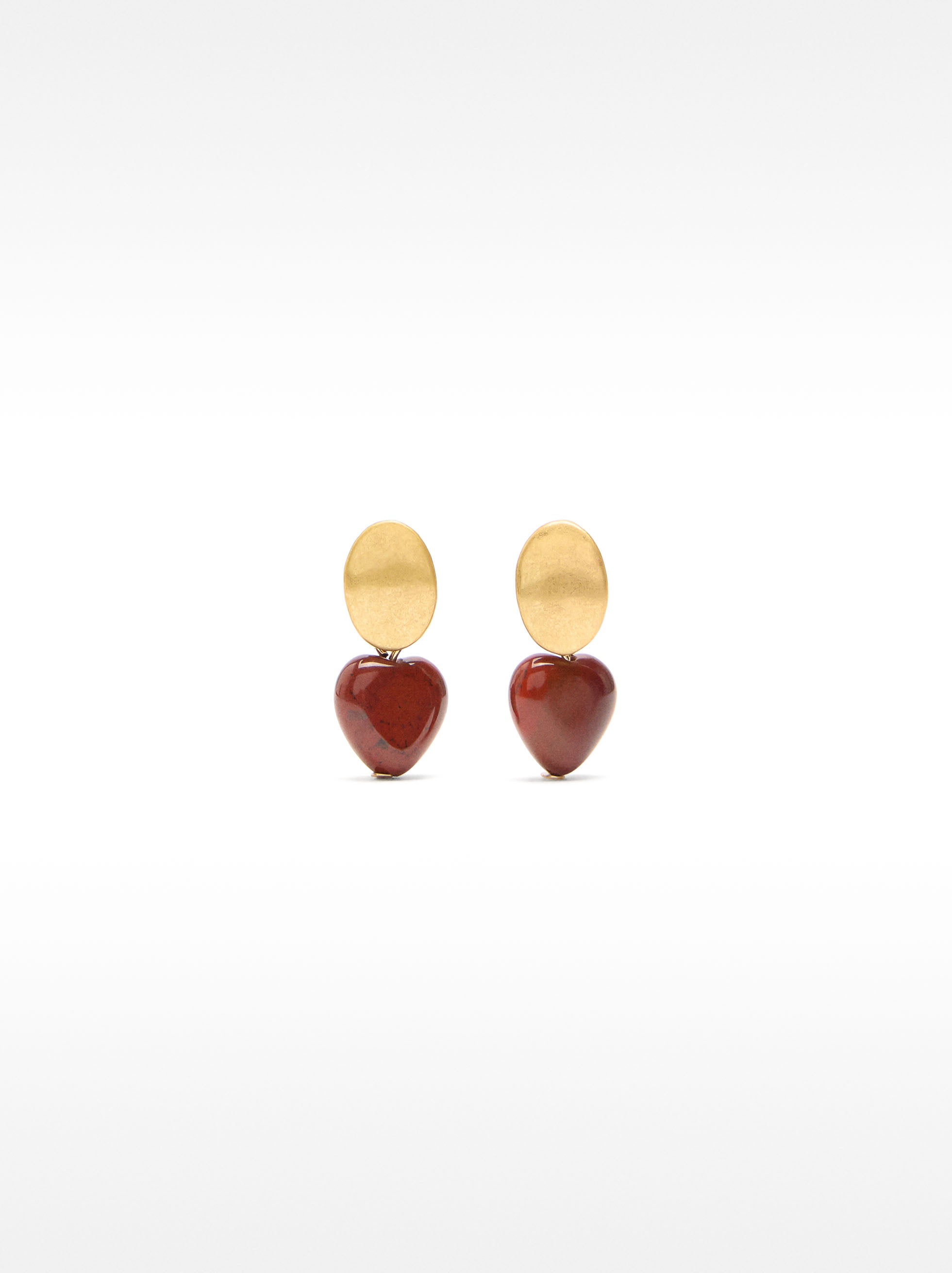 Aretes Corazón Piedra