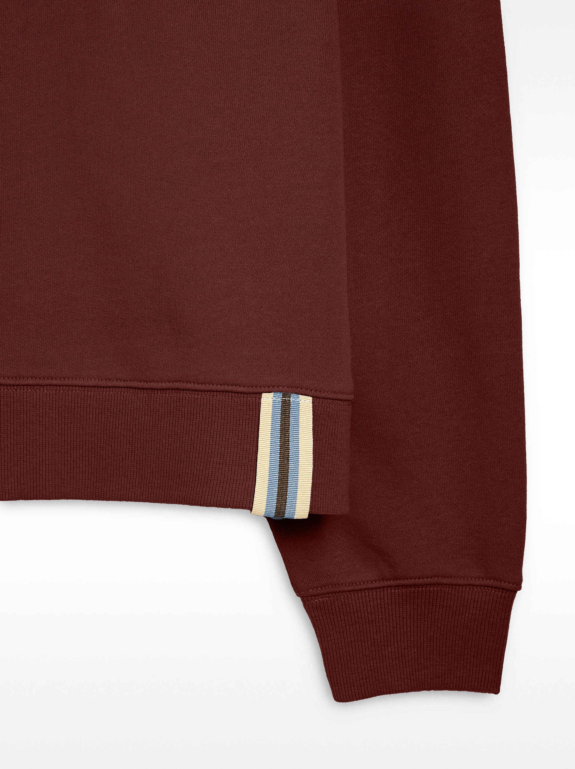 Sudadera 100% Algodón Con Frunces