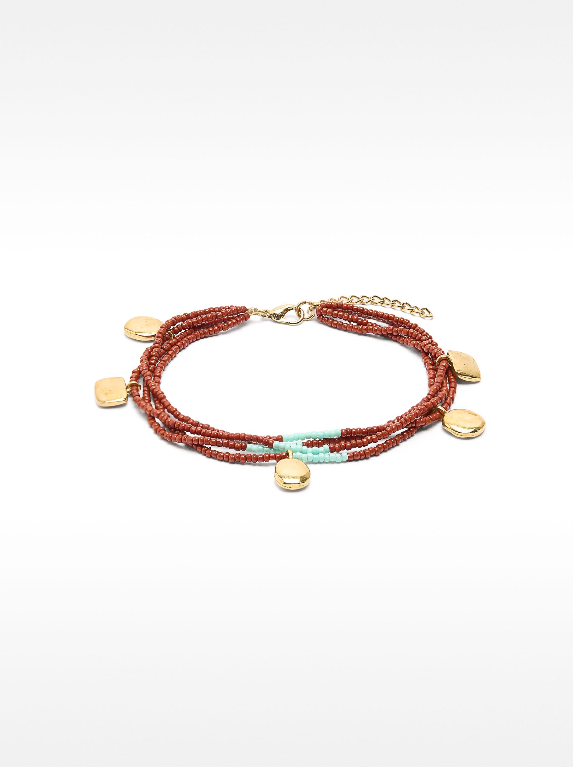 Pulsera De Pie Con Cuentas