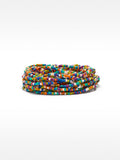 Set De Pulseras Elásticas Multicolor