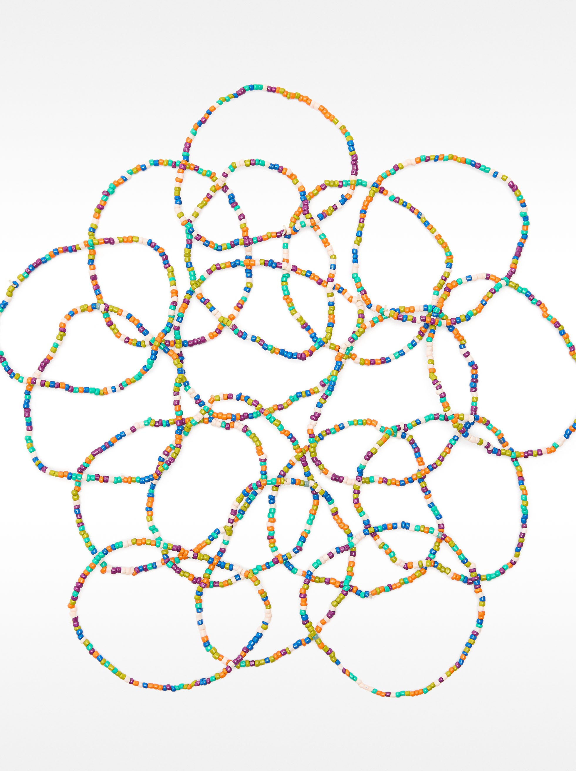 Set De Pulseras Elásticas Multicolor