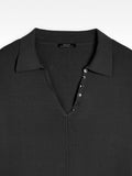 Jersey De Punto Con Cuello Polo