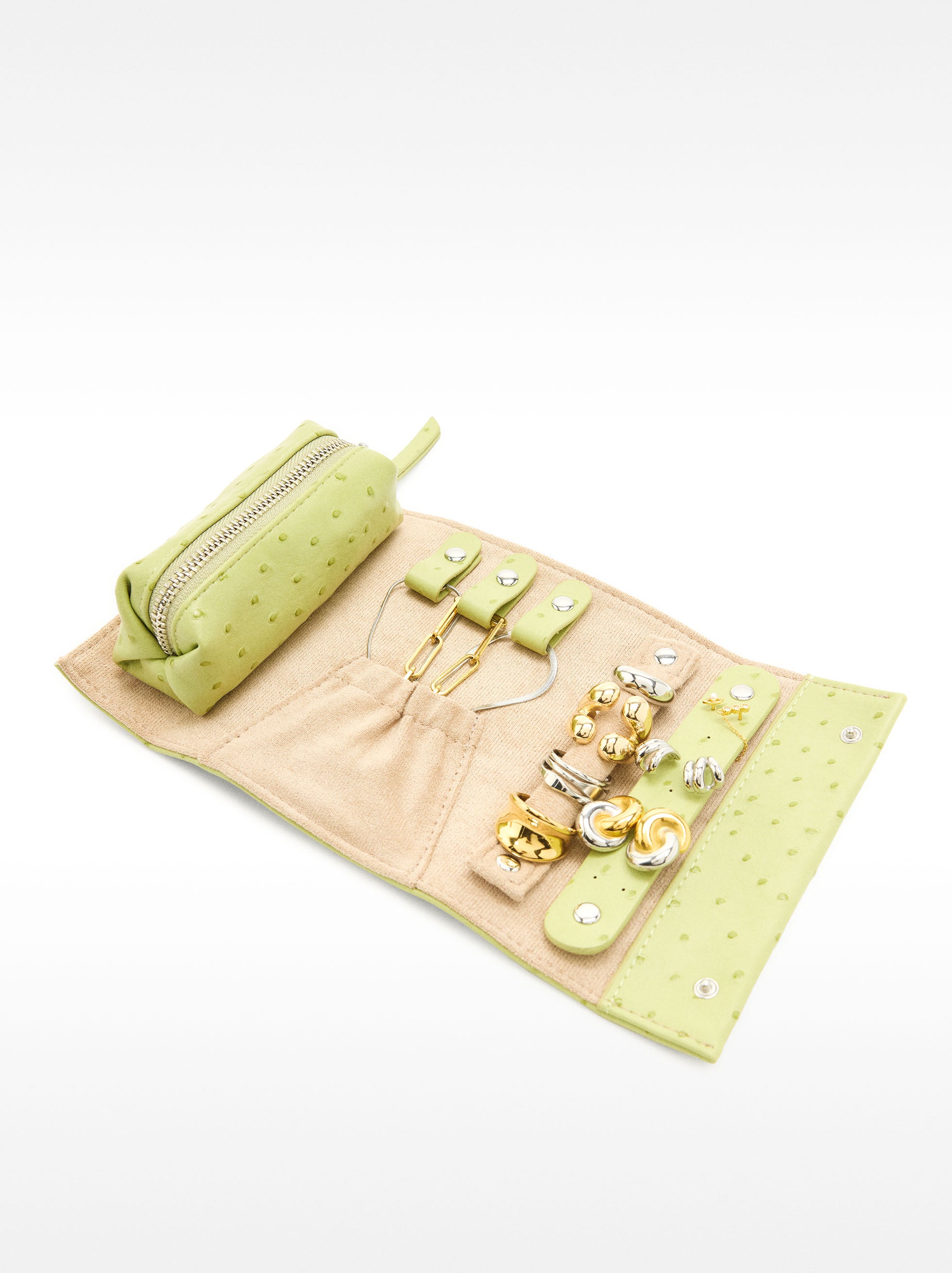 Joyero De Rollo Grabado Animal