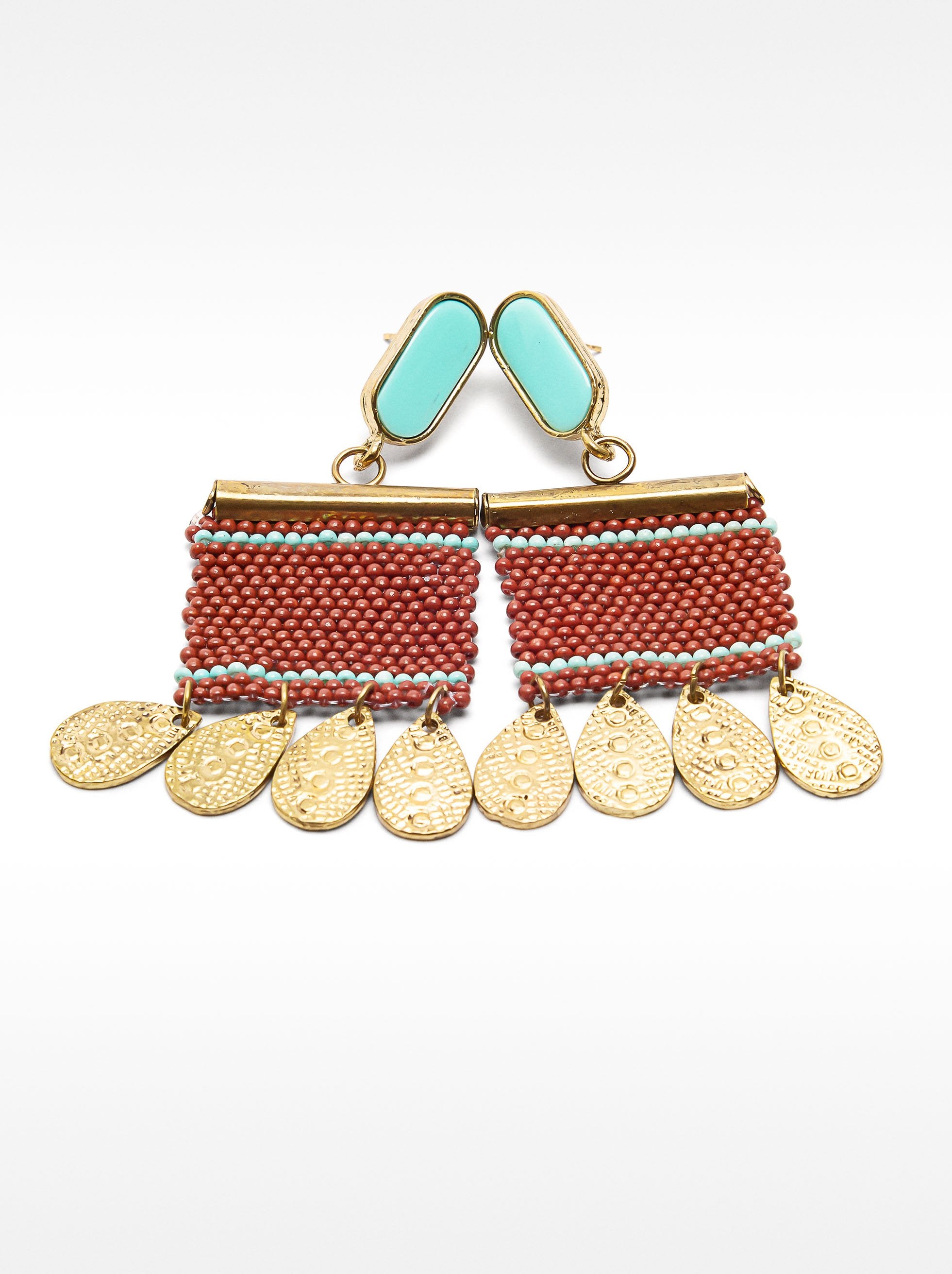 Aretes Geométricos Con Cuentas