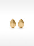 Pendientes Ovalados Con Relieve