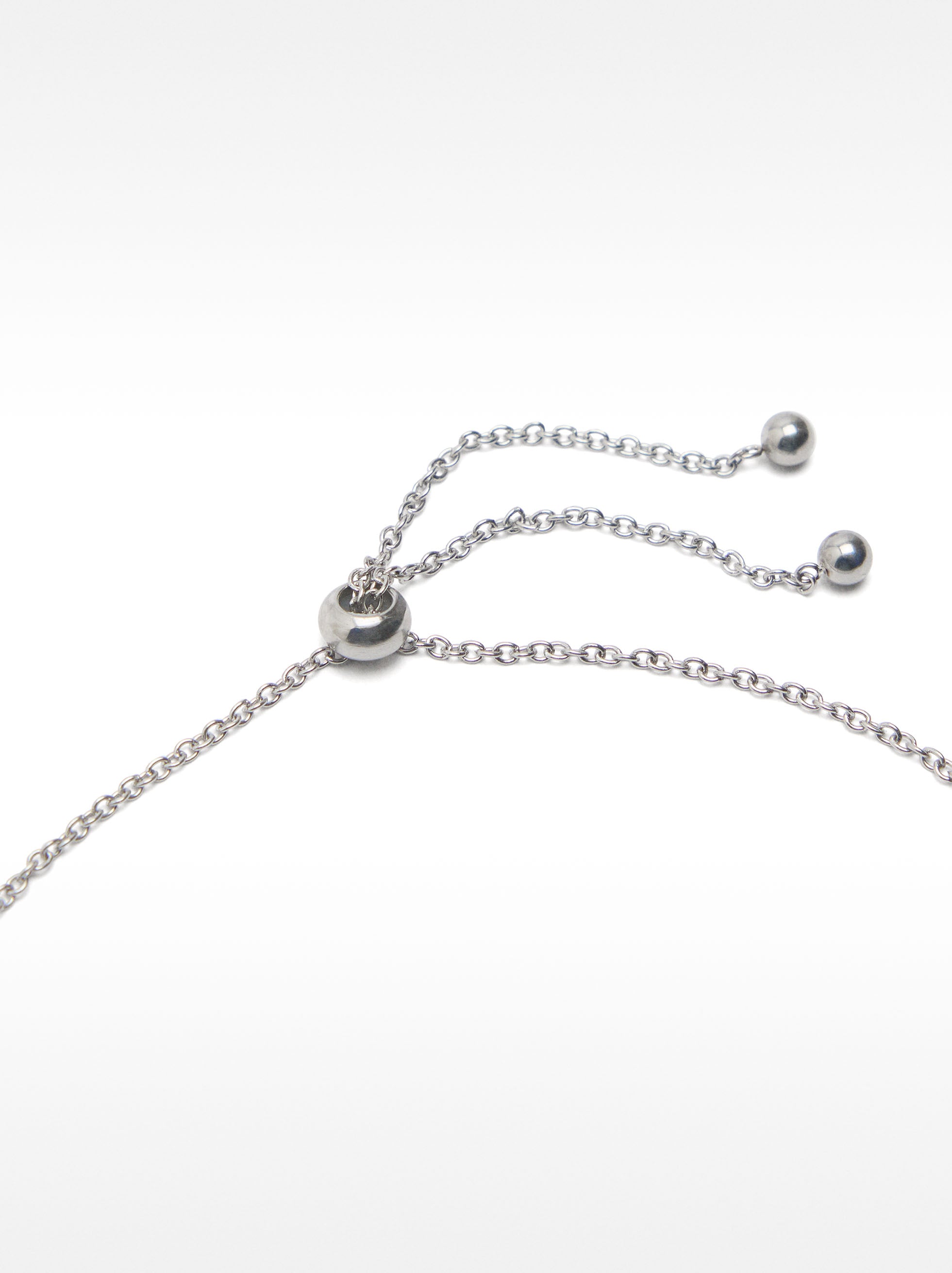 Pulsera De Acero Inoxidable Con Cristales