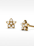 Pendientes Con Perlas - Acero Inoxidable