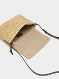 Bolso De Bandolera Efecto Rafia