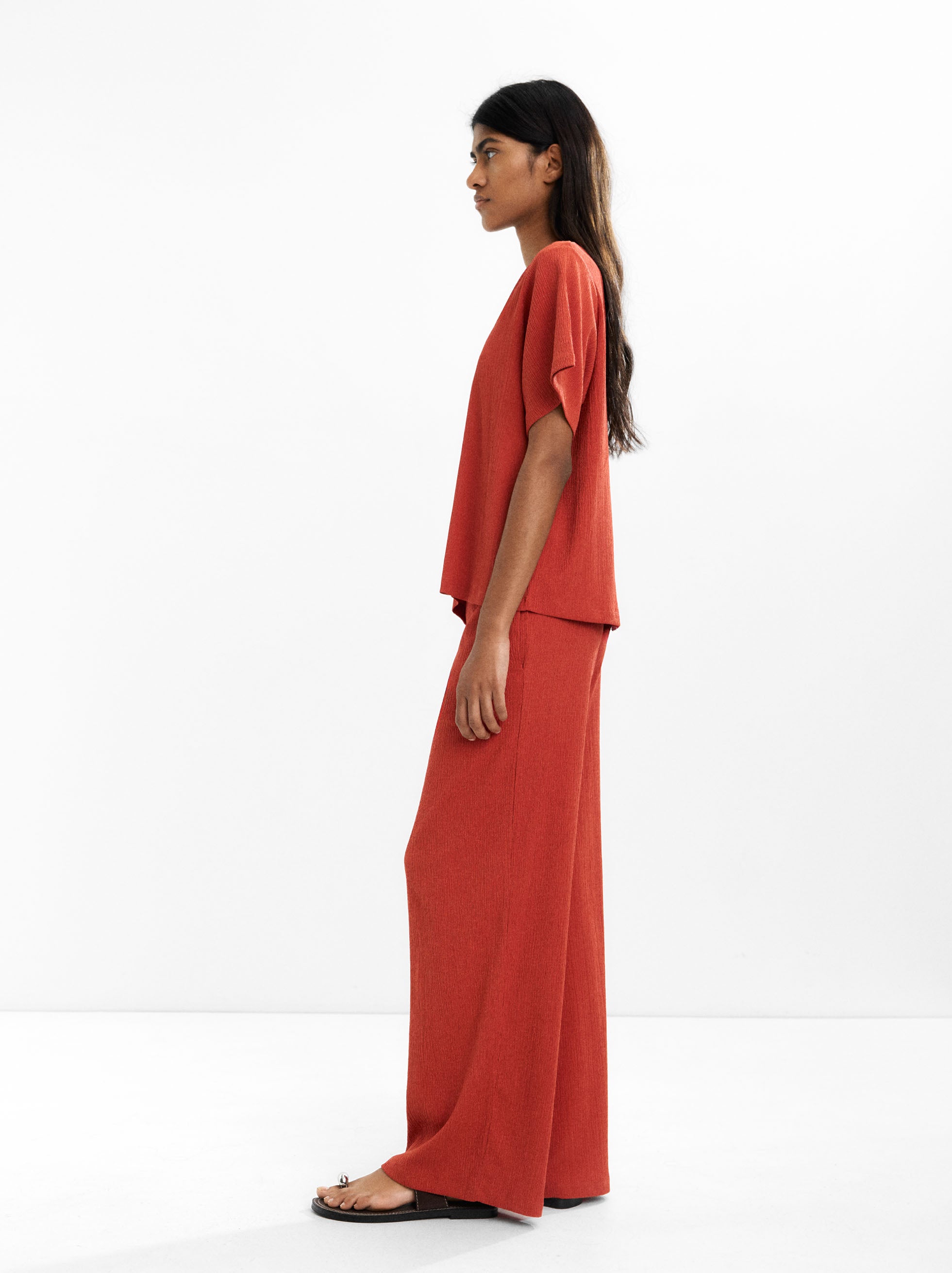 Camiseta Con Textura