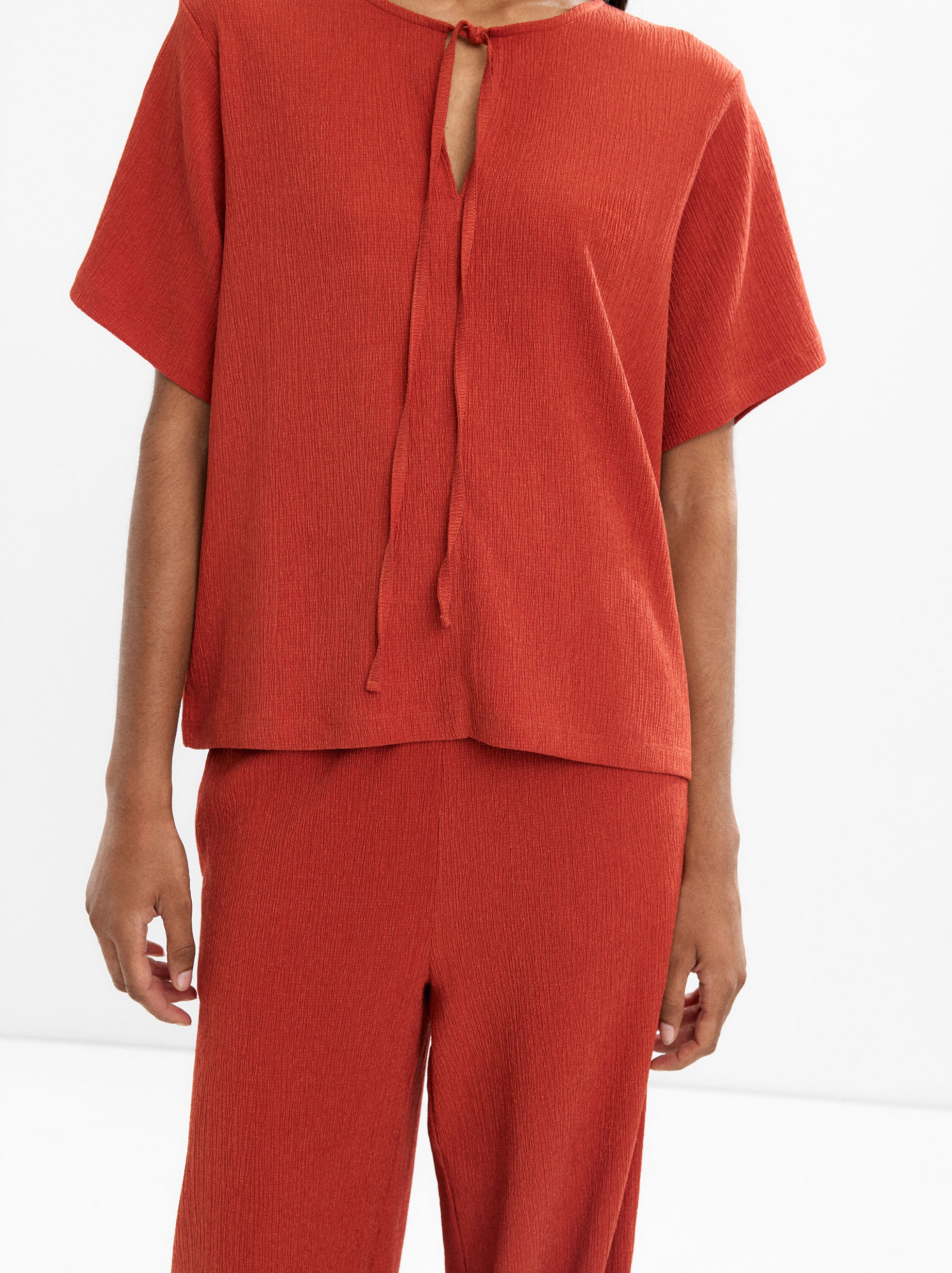 Camiseta Con Textura