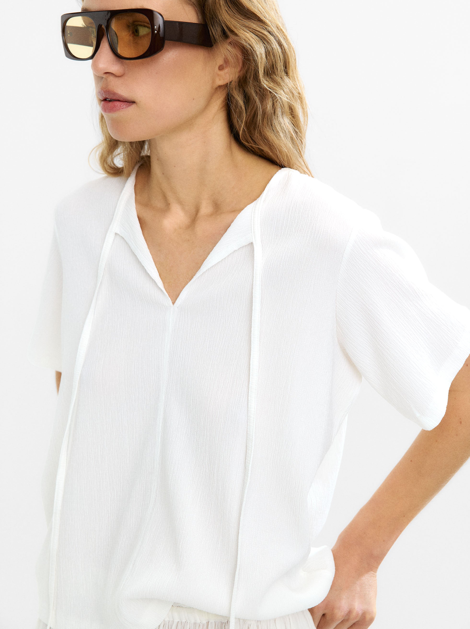 Camiseta Con Textura