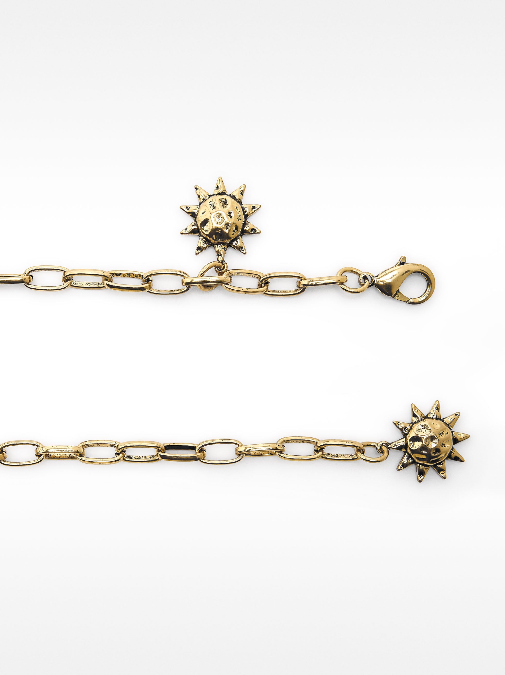 Cinturón De Eslabones Con Charms