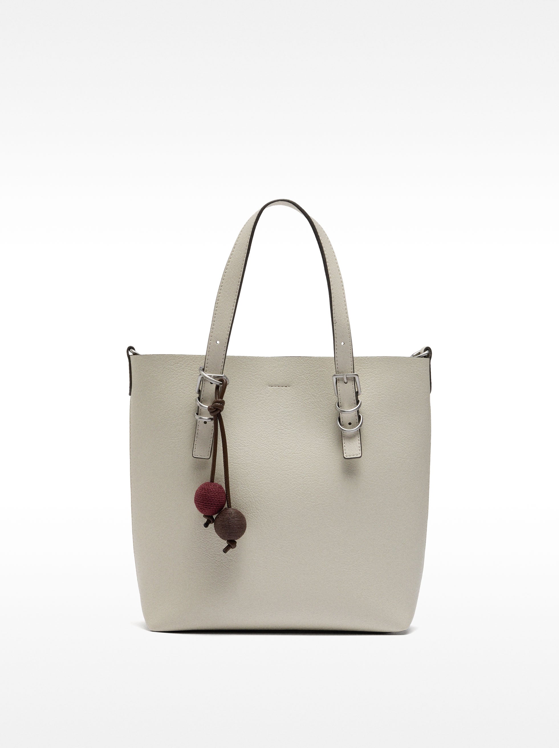 Bolso Tote Con Penduro