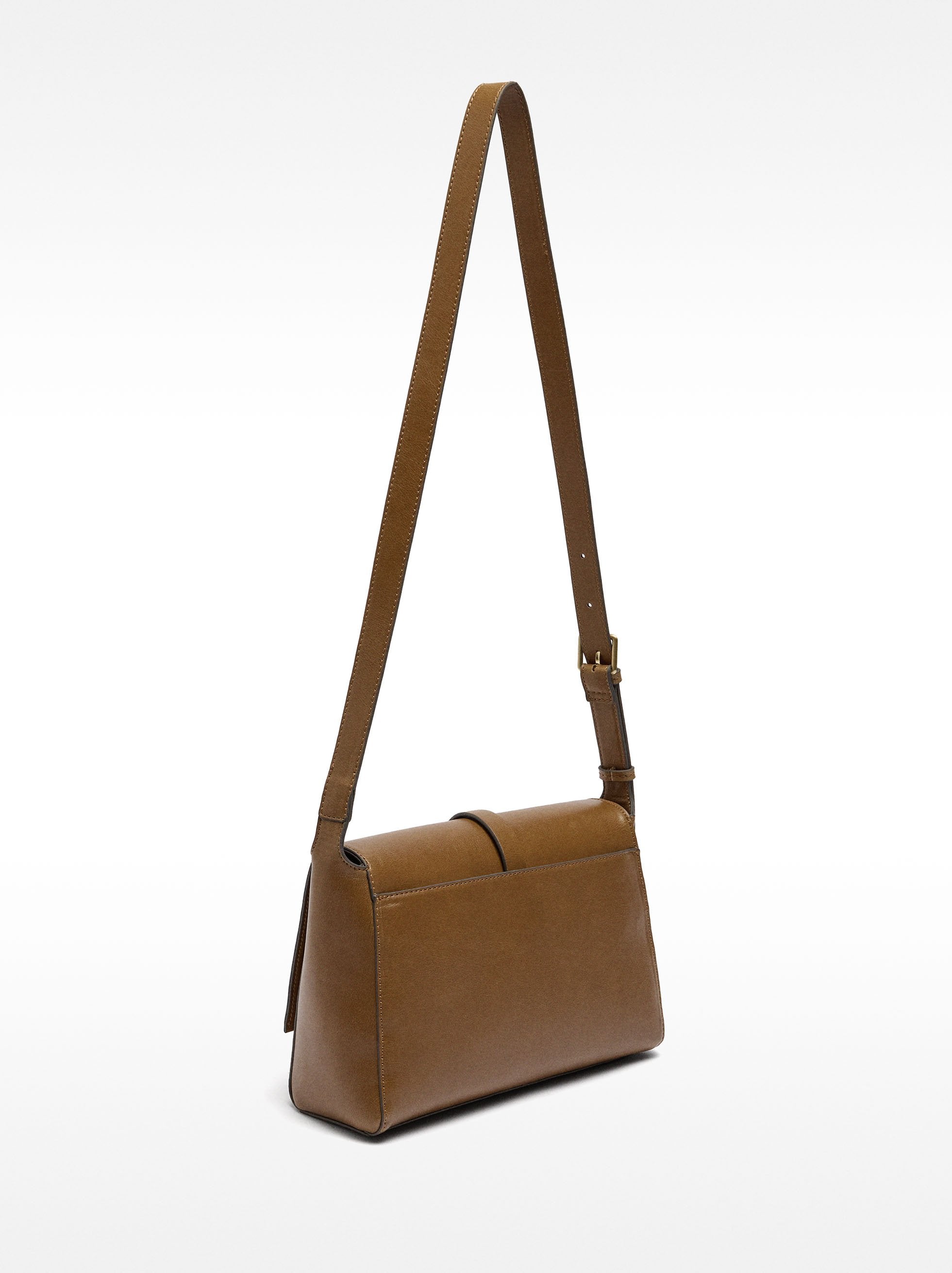 Bolso Bandolera Con Solapa Imantada