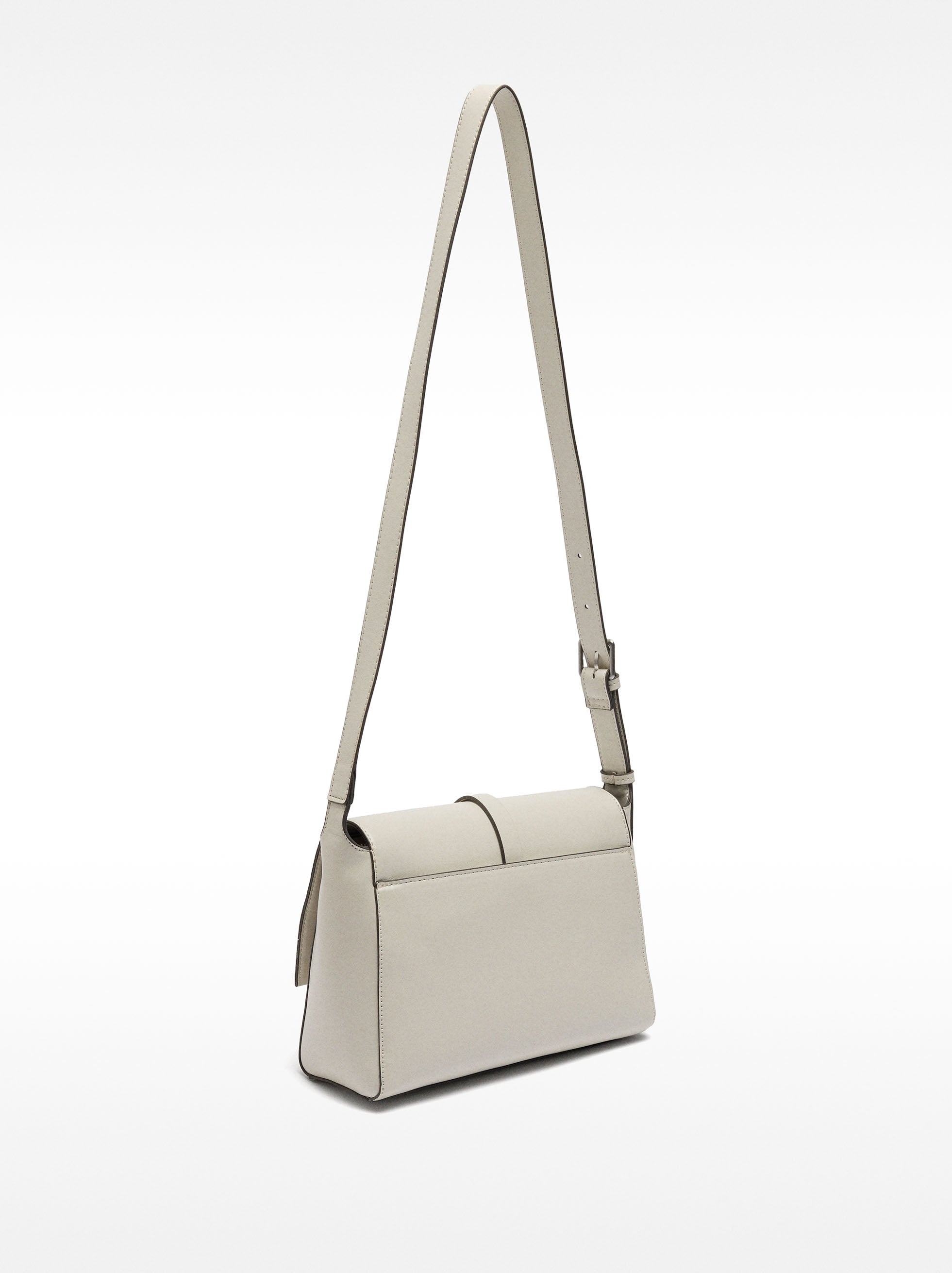 Bolso Bandolera Con Solapa Imantada