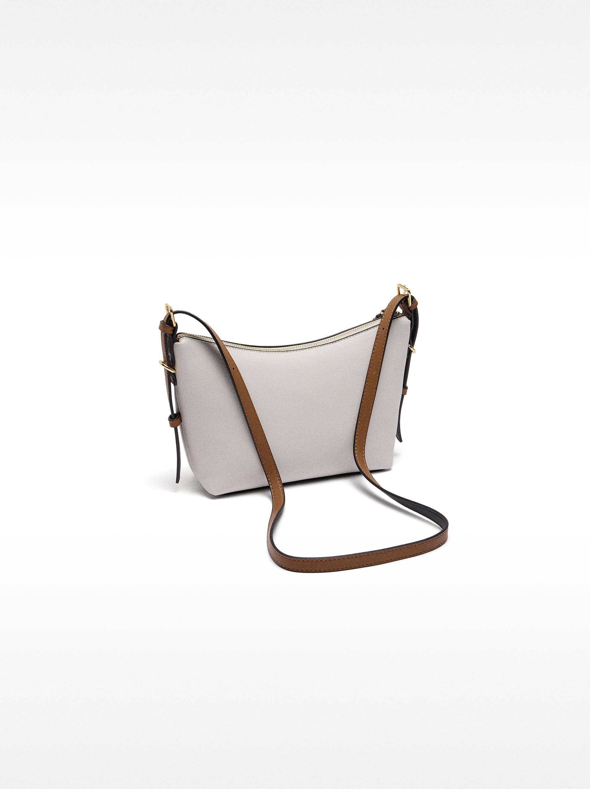 Bolso Bandolera Con Bolsillo Exterior