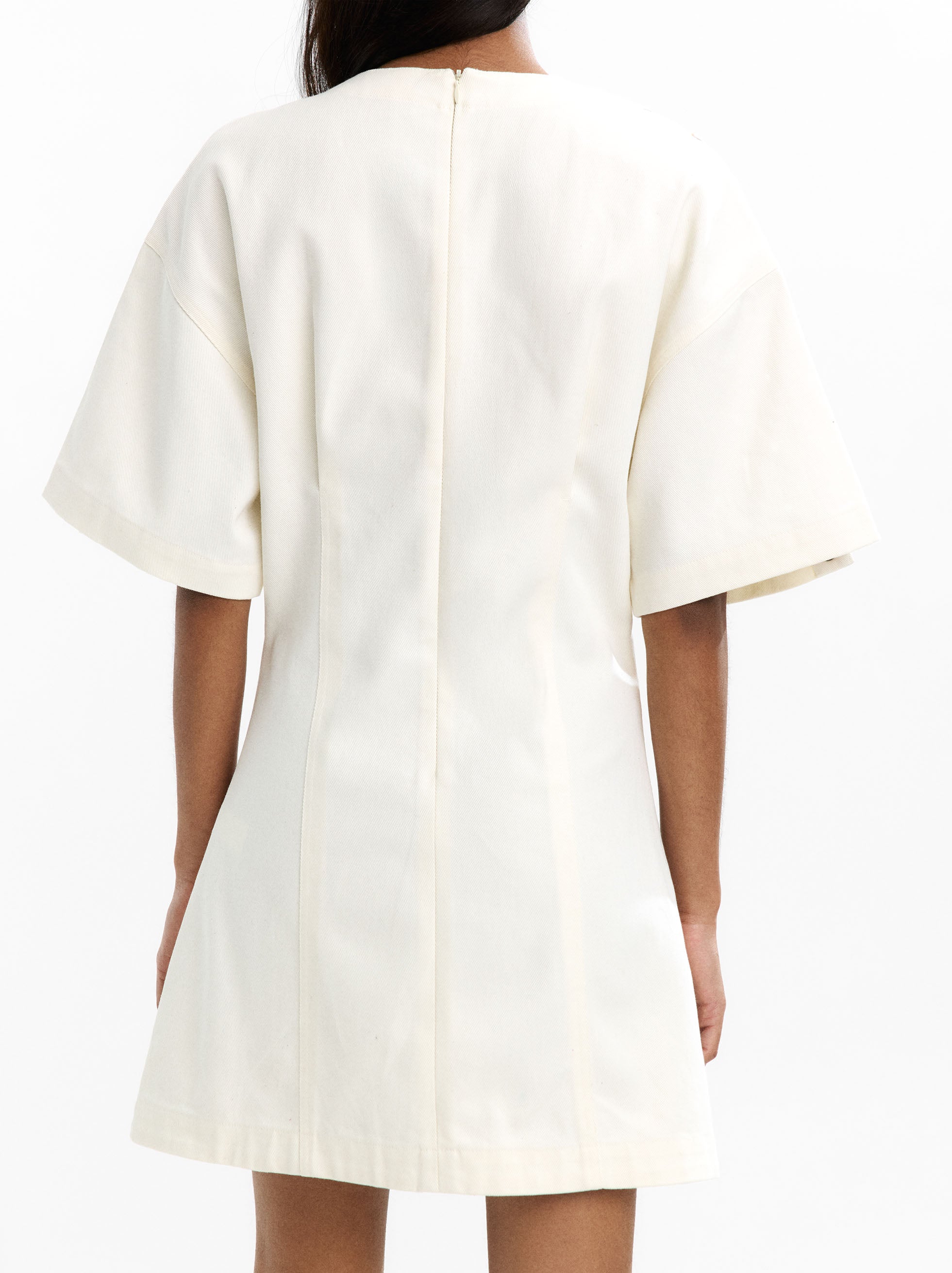 Vestido De Tiras Cruzadas 100% Algodón