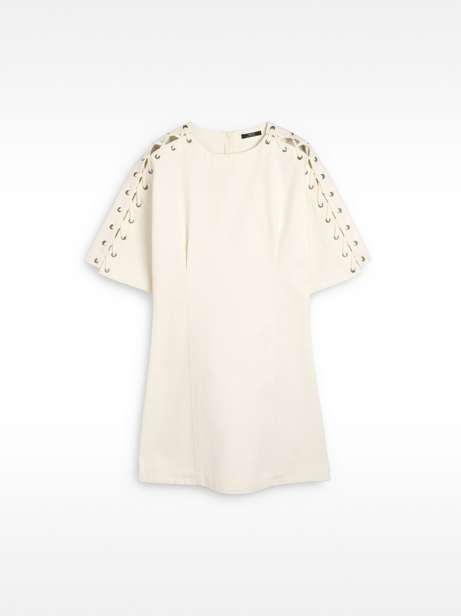 Vestido De Tiras Cruzadas 100% Algodón