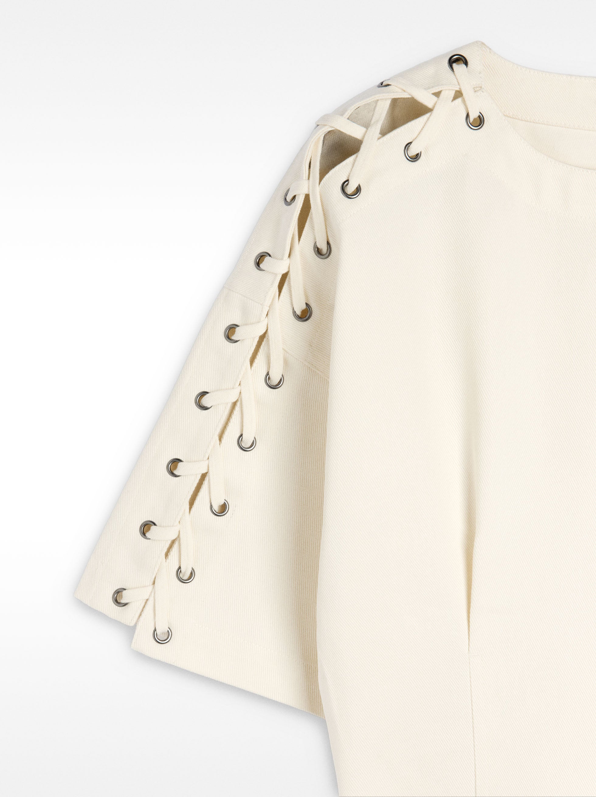 Vestido De Tiras Cruzadas 100% Algodón