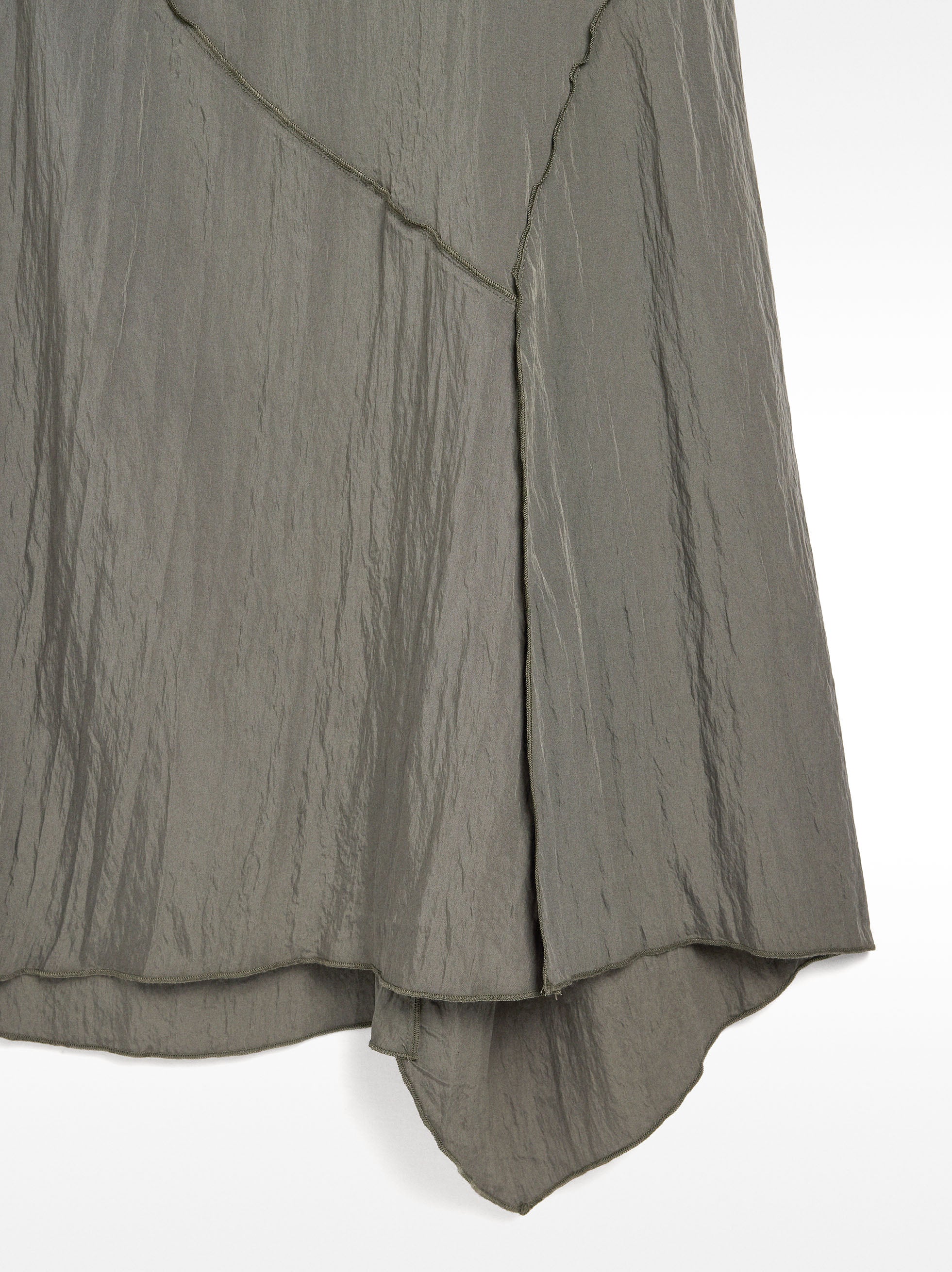 Vestido Midi Efecto Arrugado