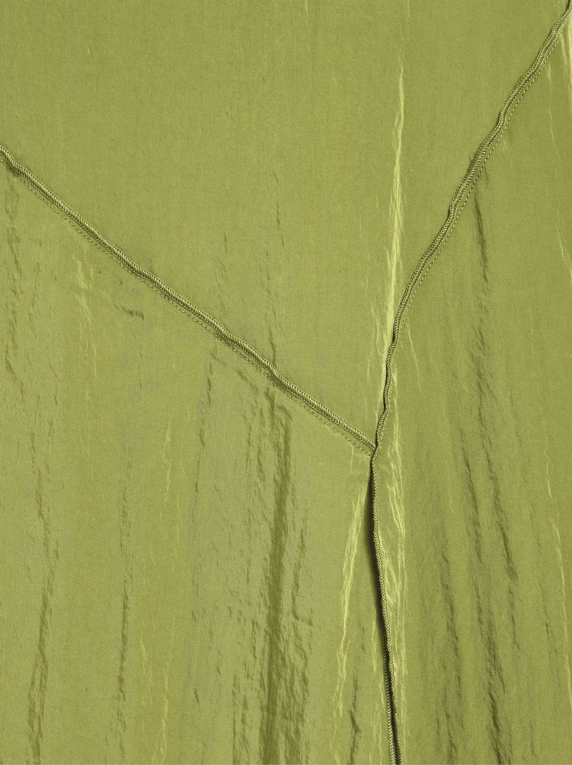 Vestido Midi Efecto Arrugado