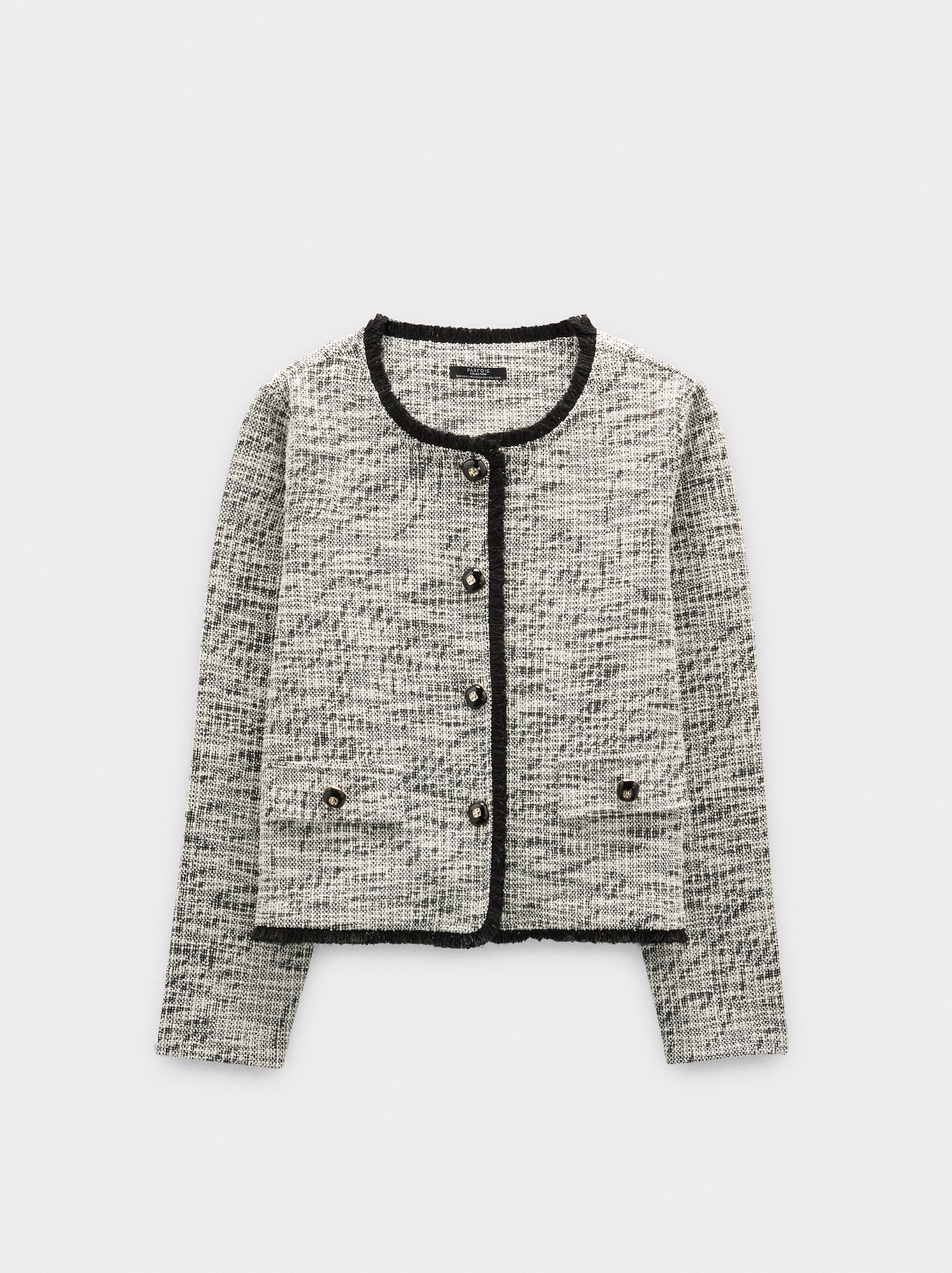 Cárdigan De Punto Textura