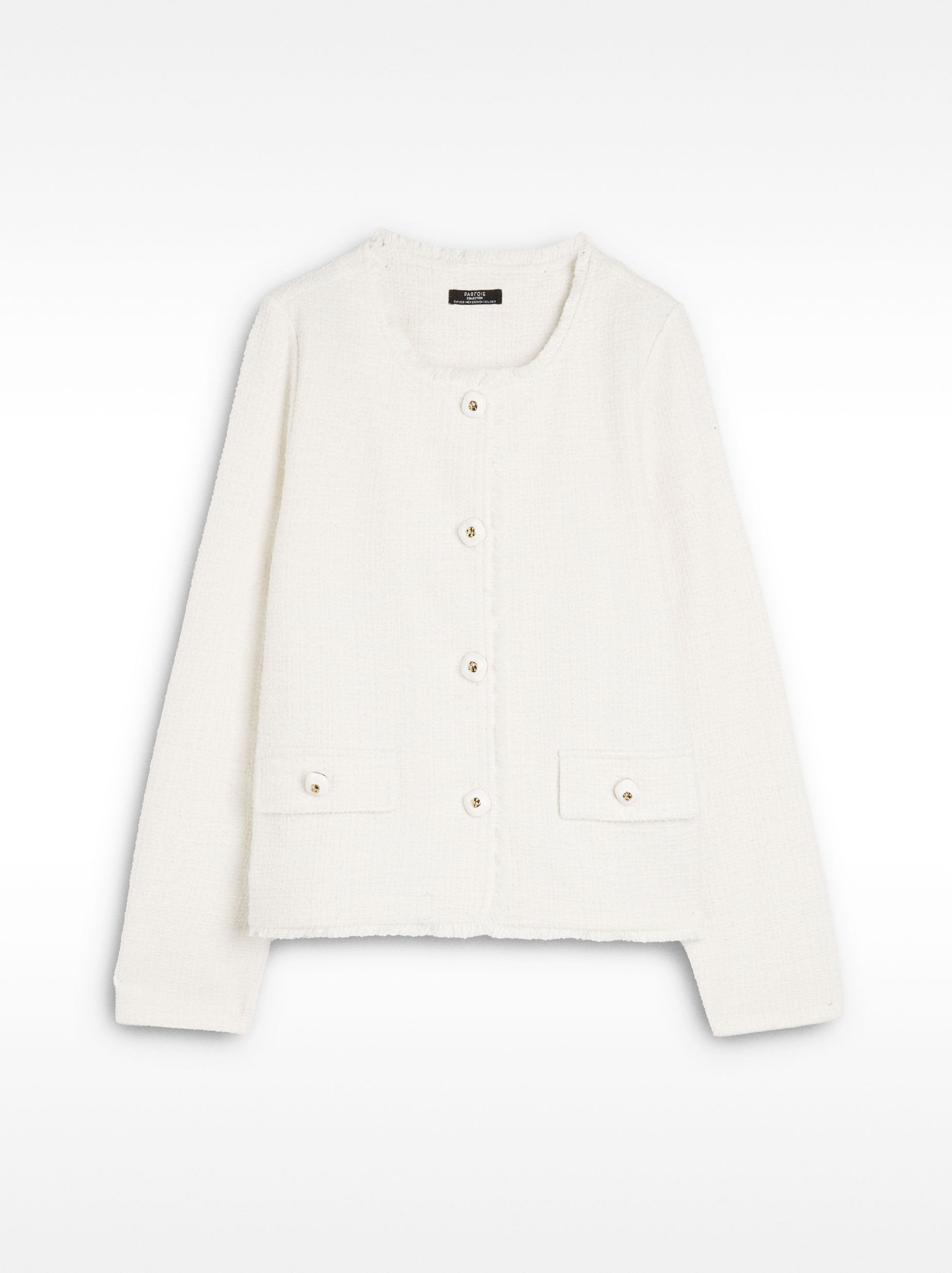 Cárdigan De Punto Textura