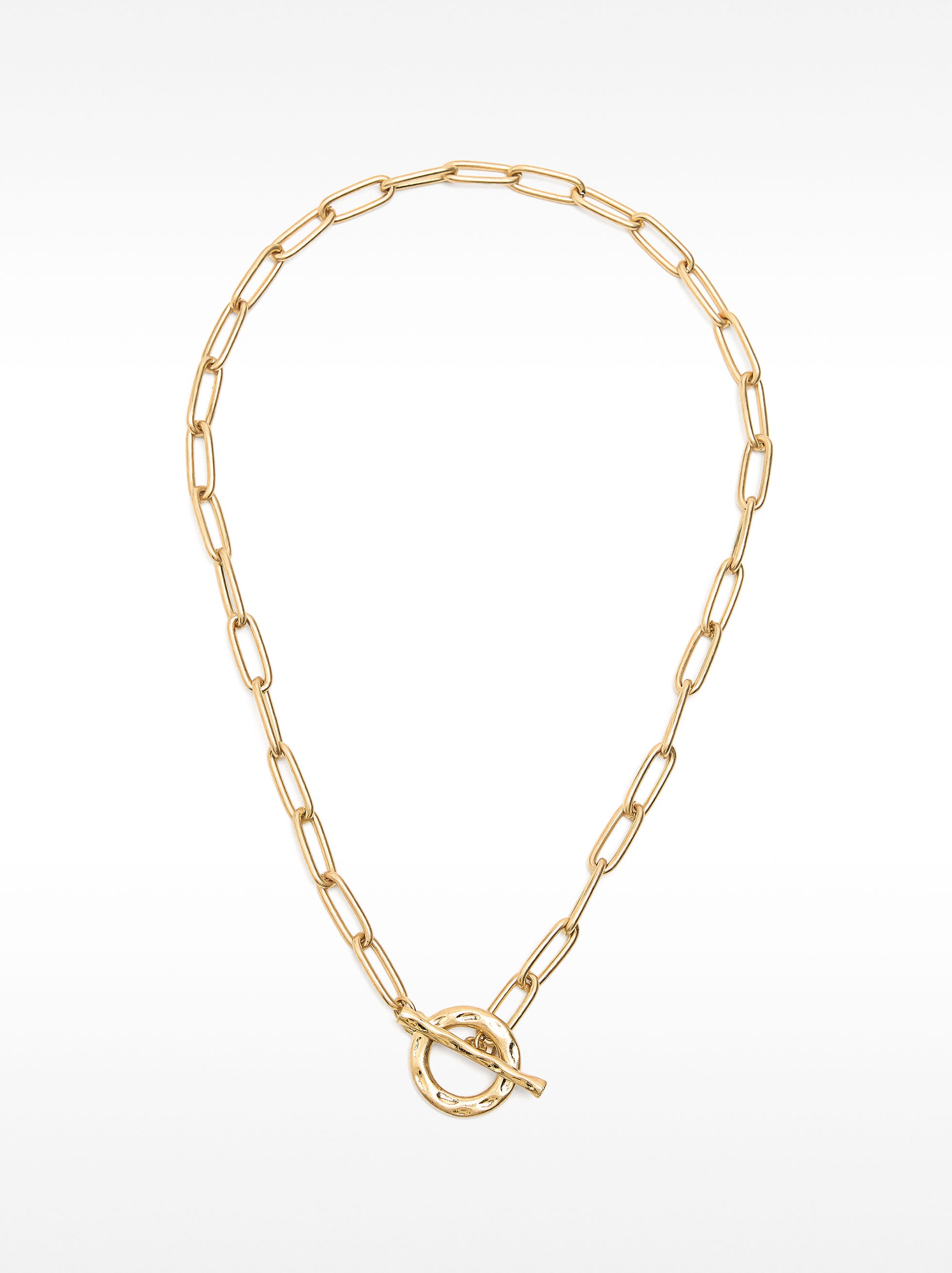 Collar De Eslabones Con Colgante