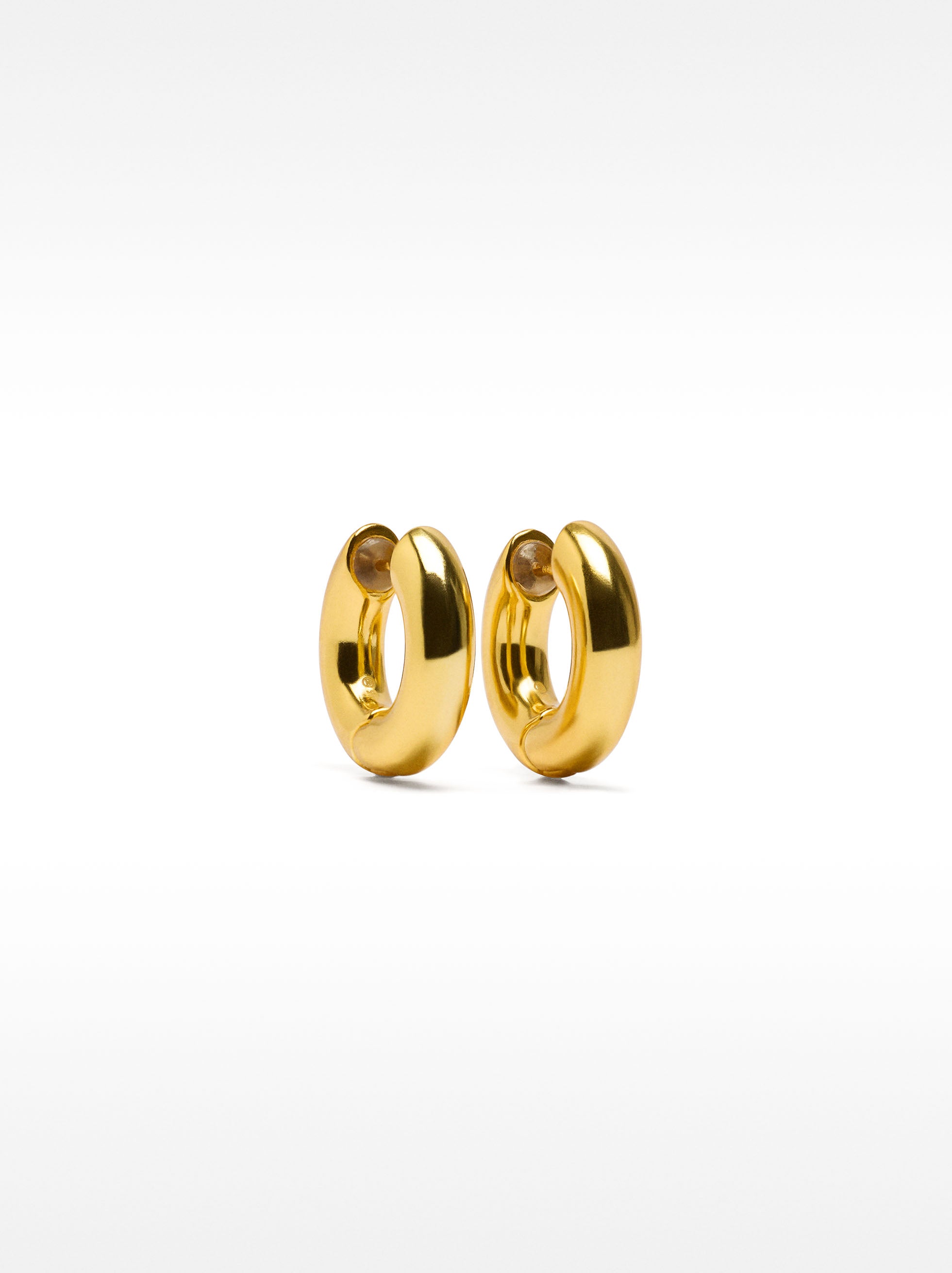 Aros Maxi Tubulares - 925 Plata De Ley 925