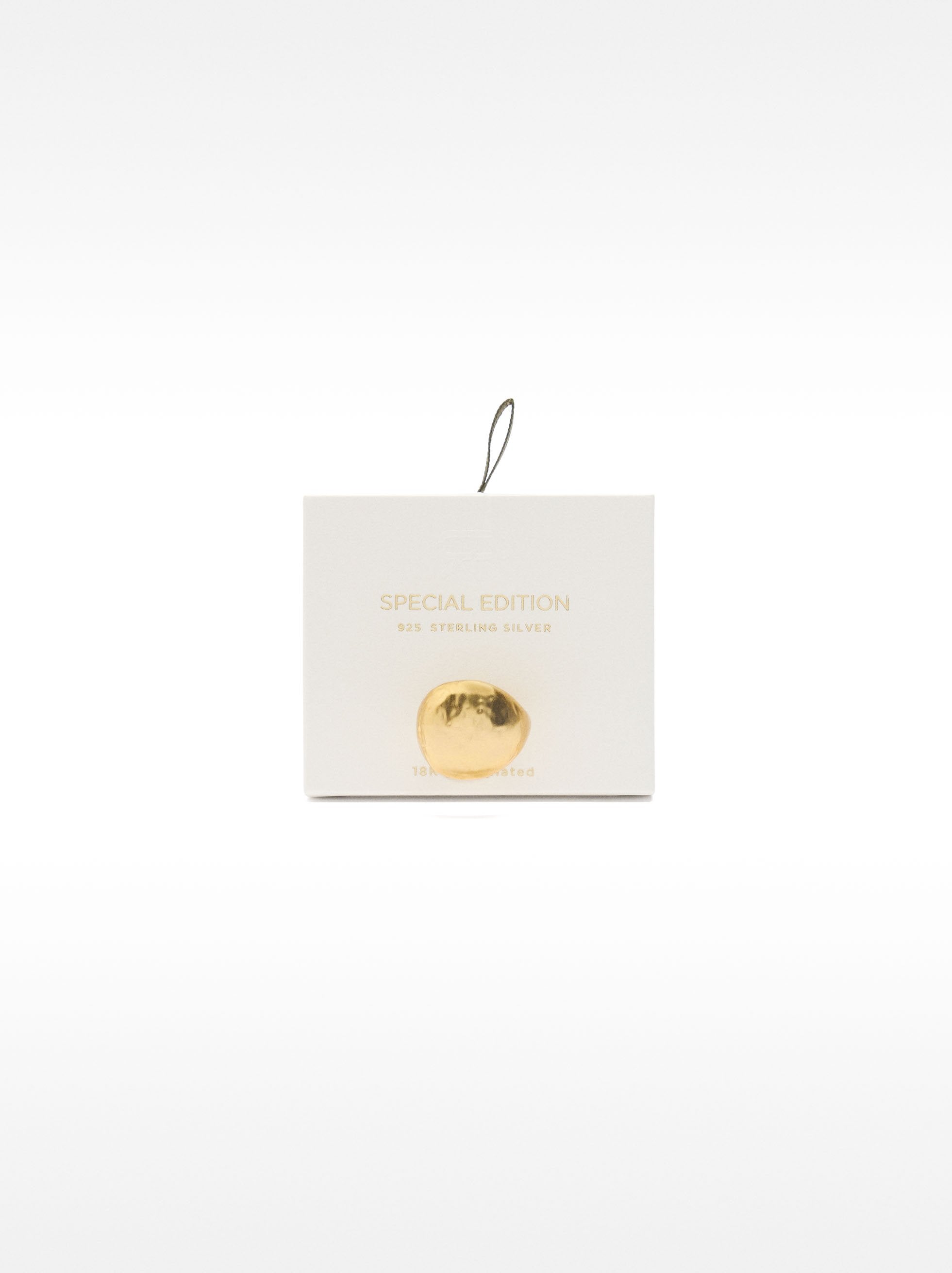 Anillo Redondeado - Plata De Ley 925