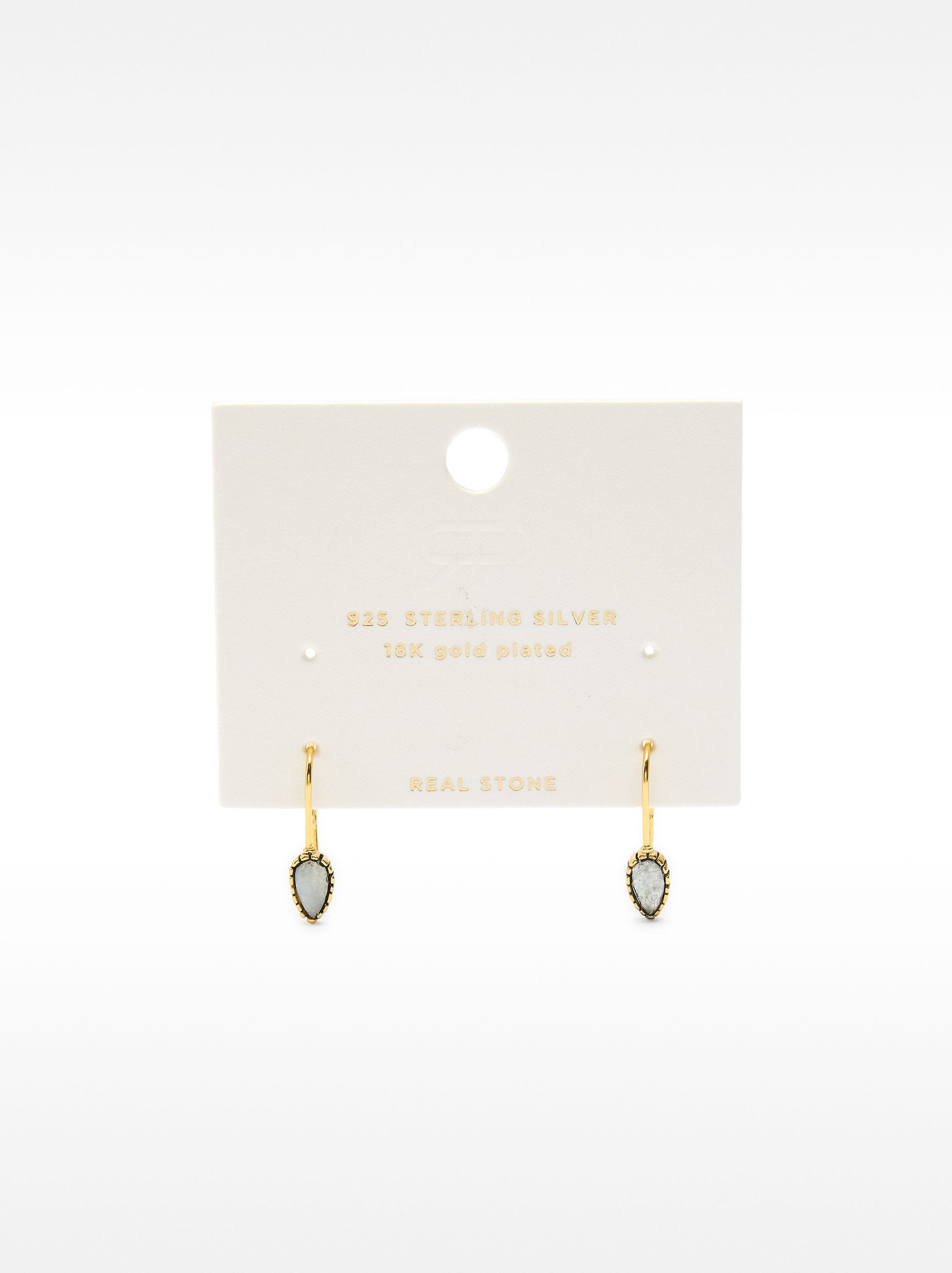 Pendientes Lágrima - Plata De Ley 925