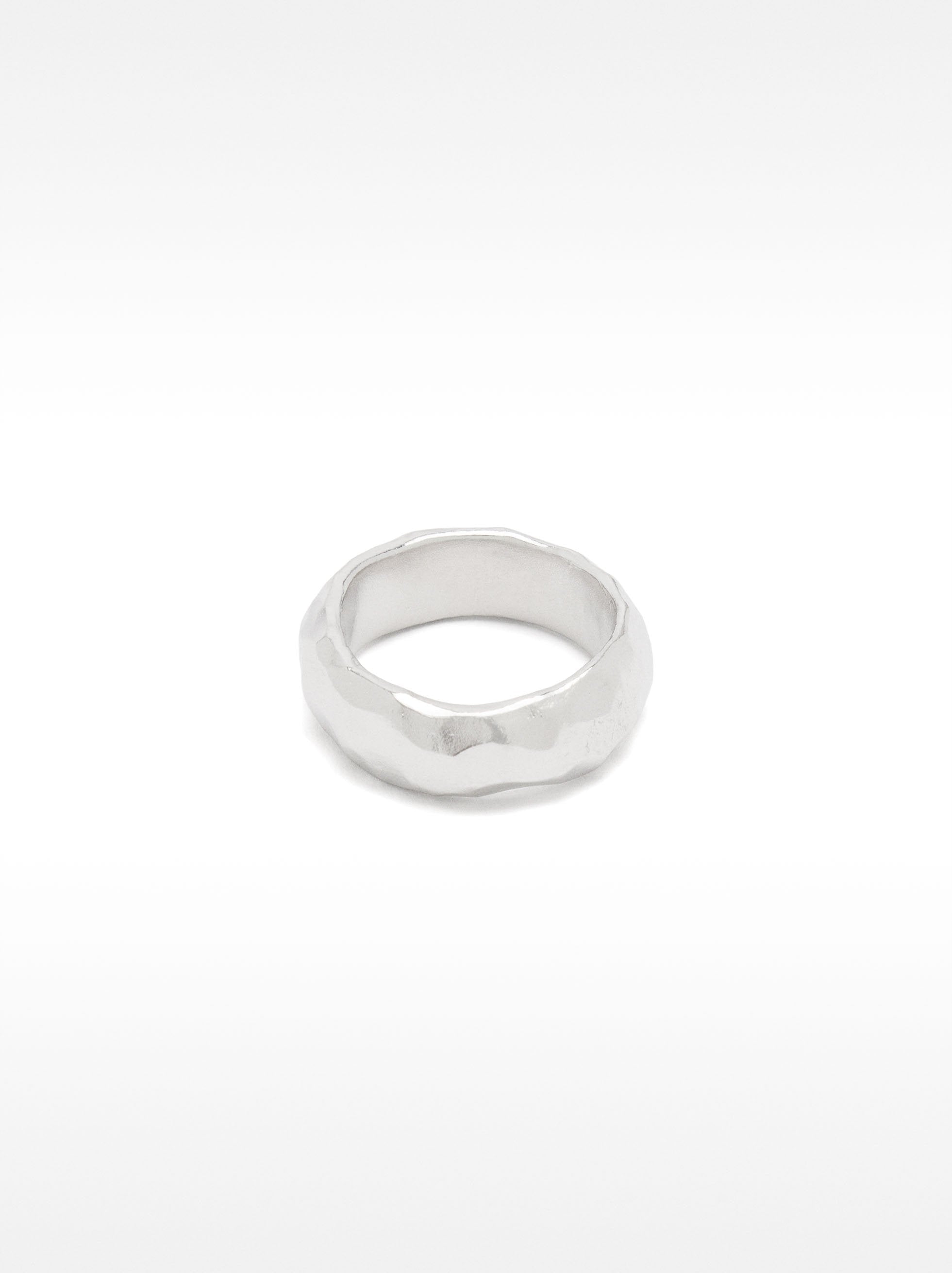 Anillo Irregular - Plata De Ley 925