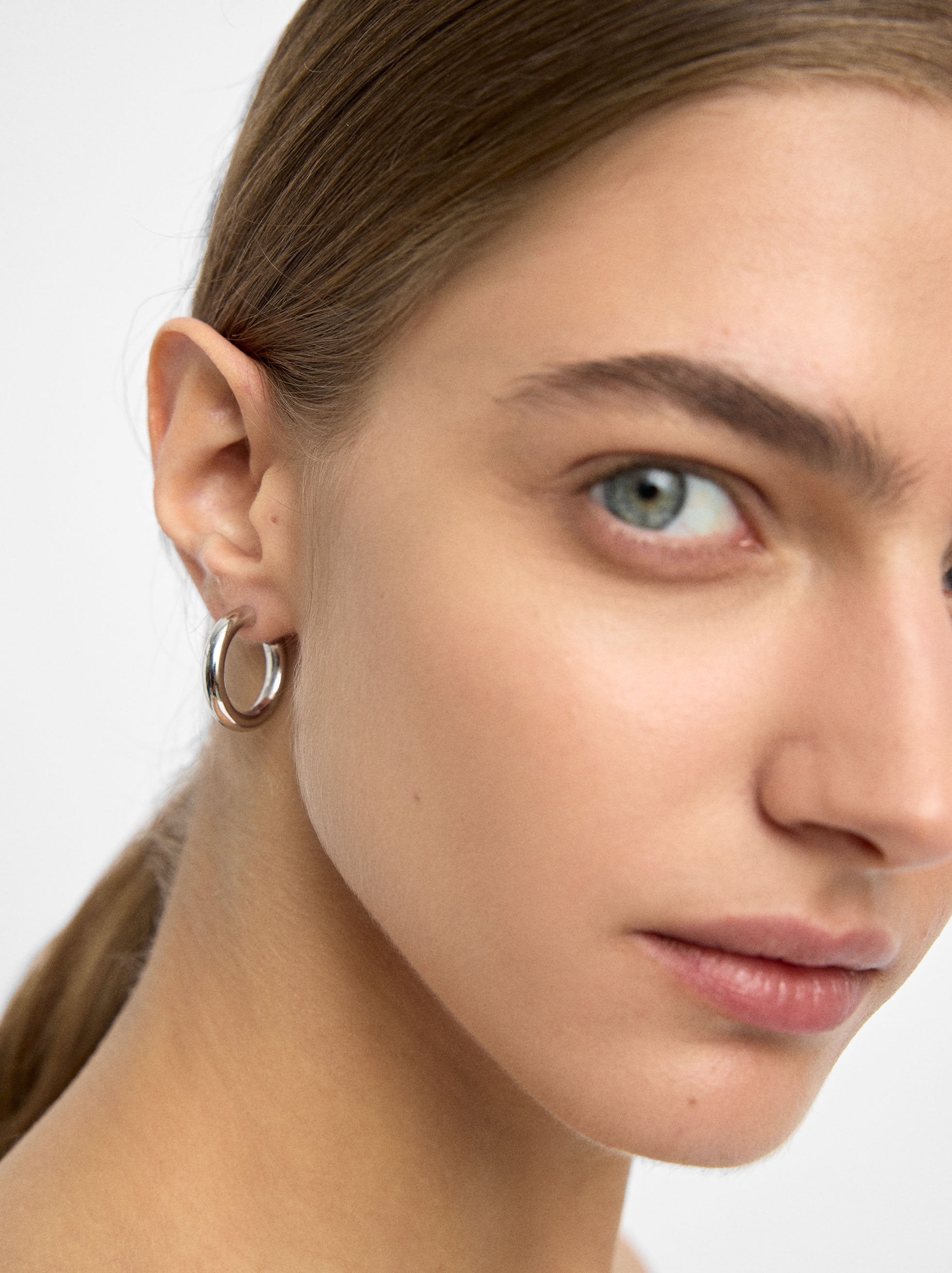 Aros Abiertos De Plata De Ley 925