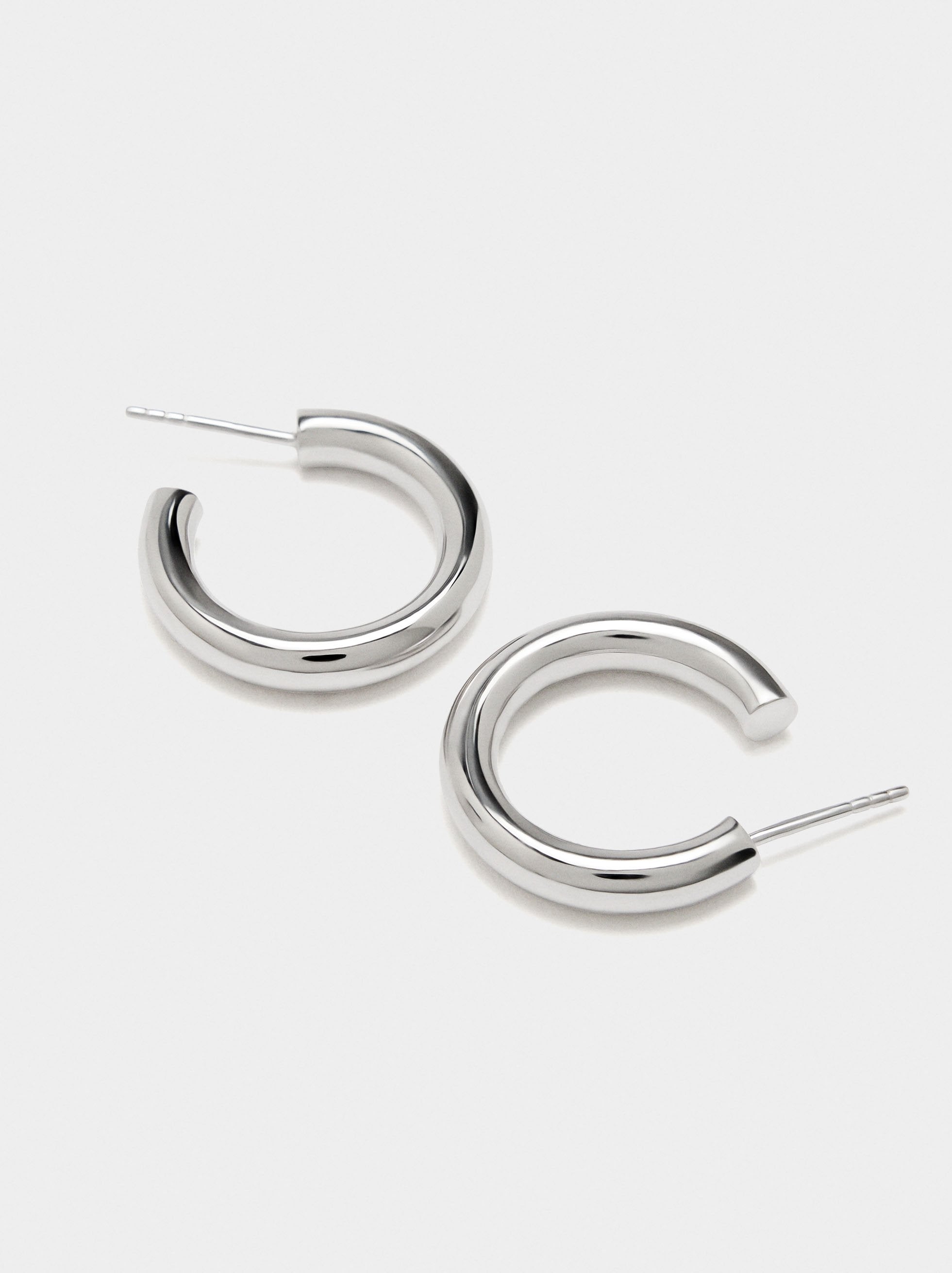 Aros Abiertos De Plata De Ley 925