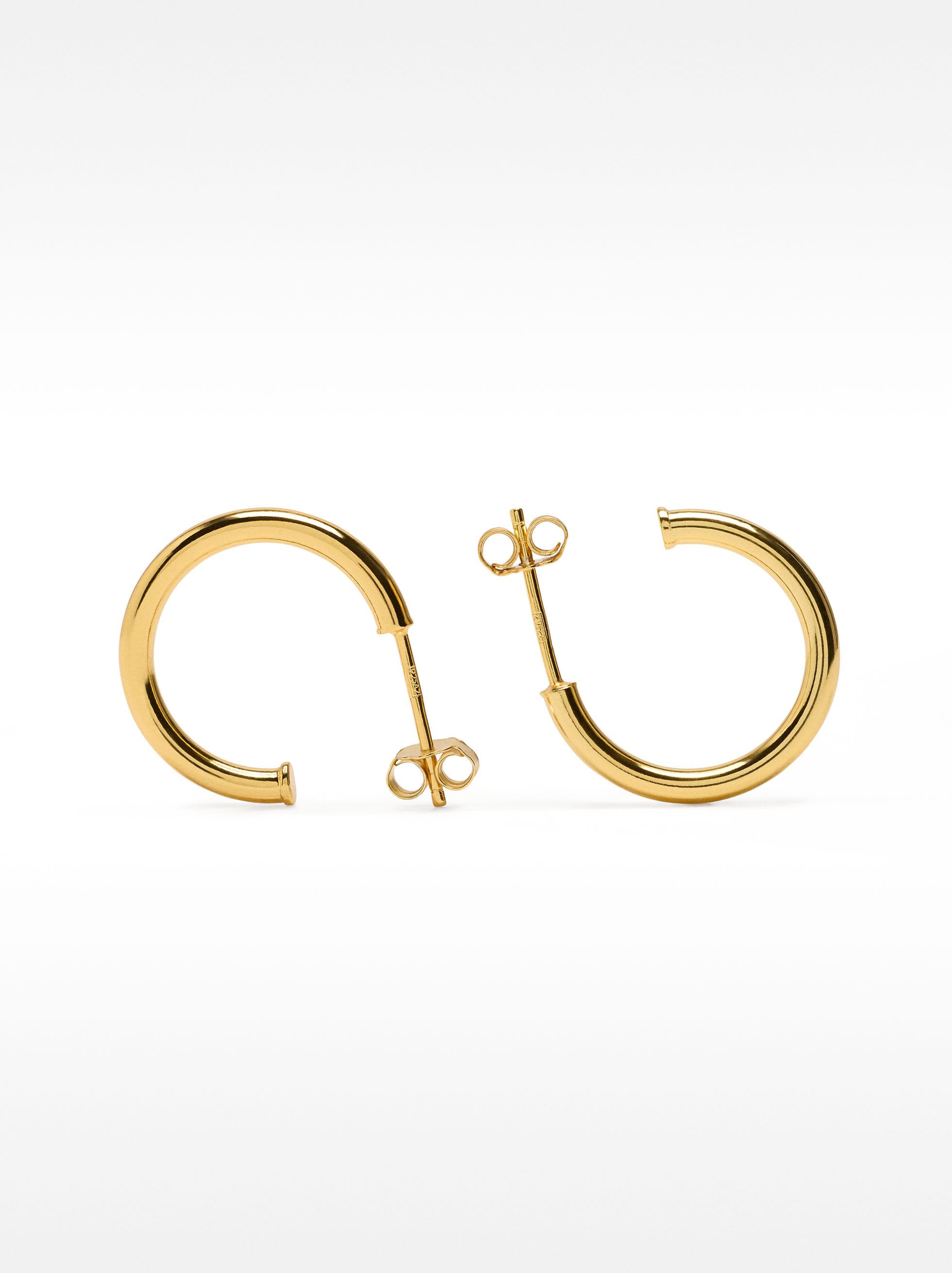 Aros Lisos - Plata De Ley 925