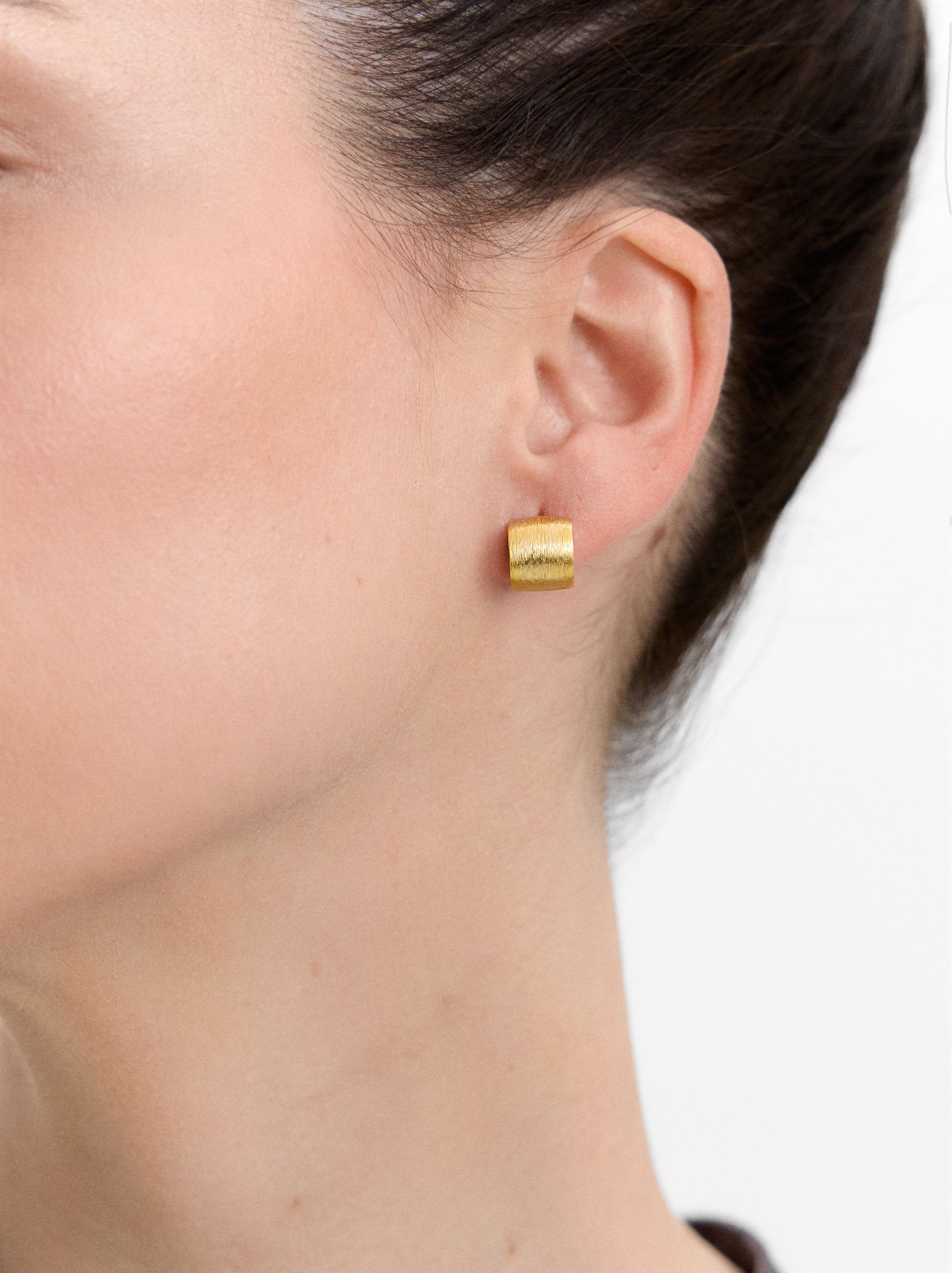 Pendientes Rectangulares - Plata De Ley 925