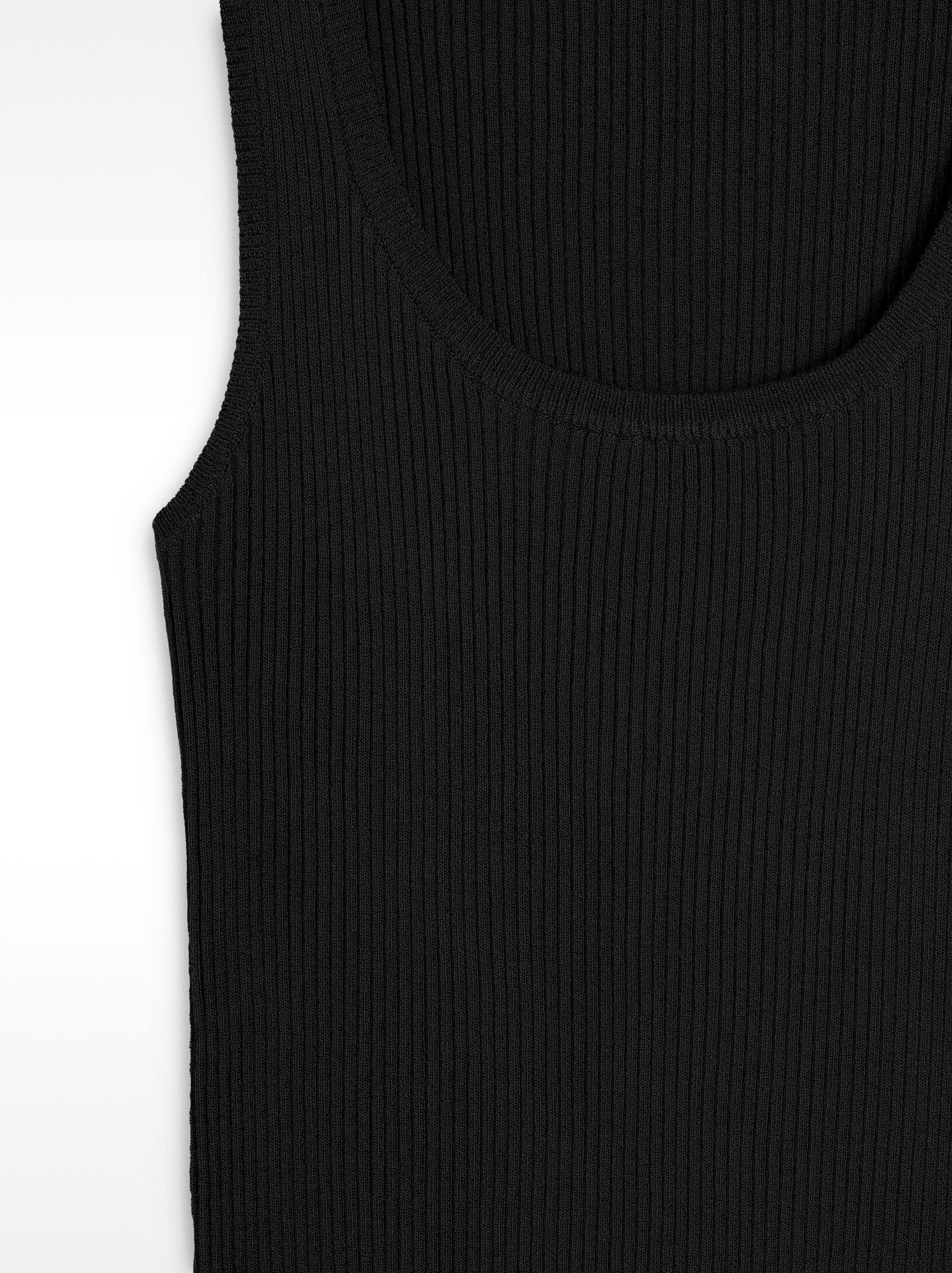 Top De Punto Canalado